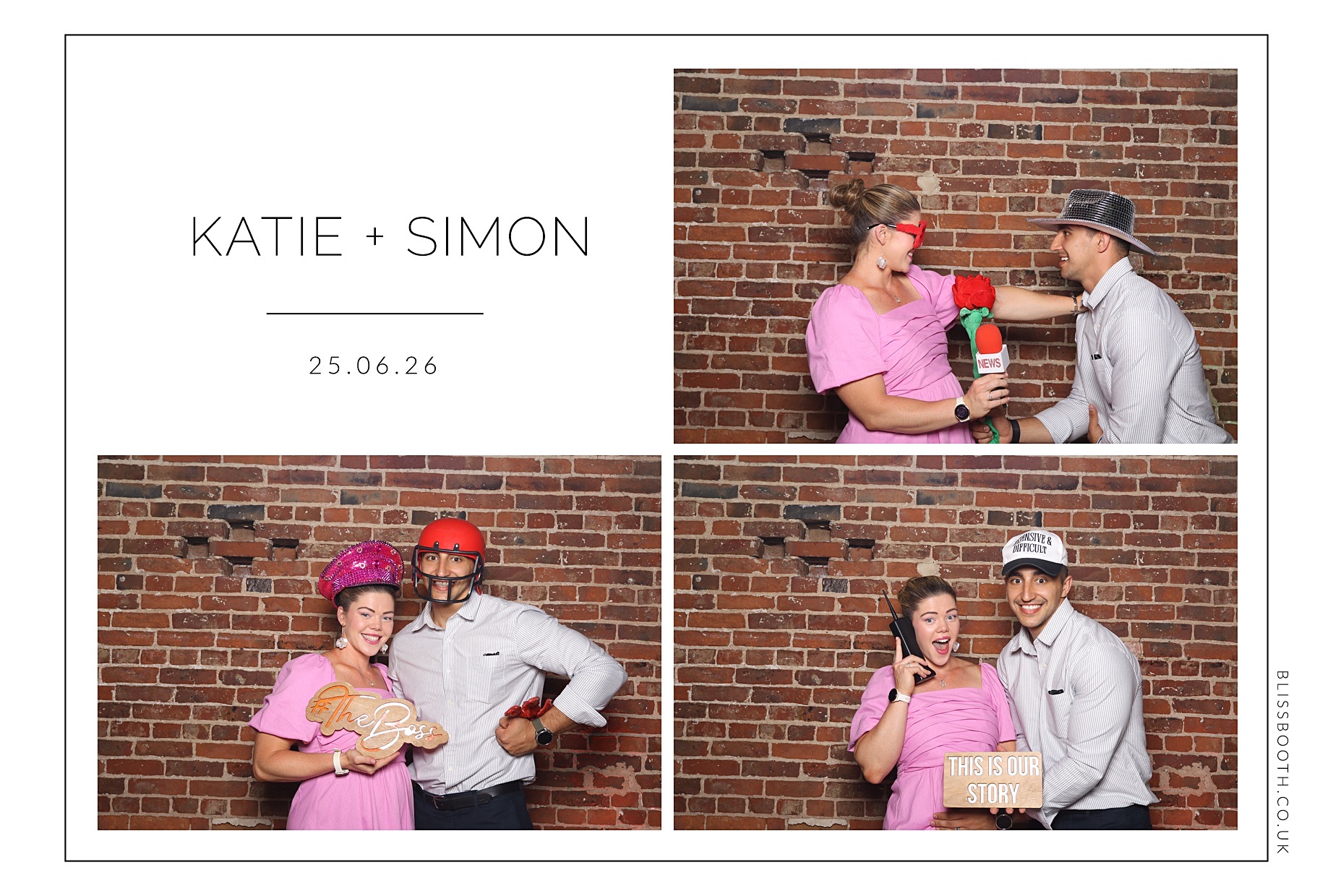 Kate and Simon | View more photos from the event at gallery.blissbooth.co.uk/u/BlissBooth/Kate-and-Simon