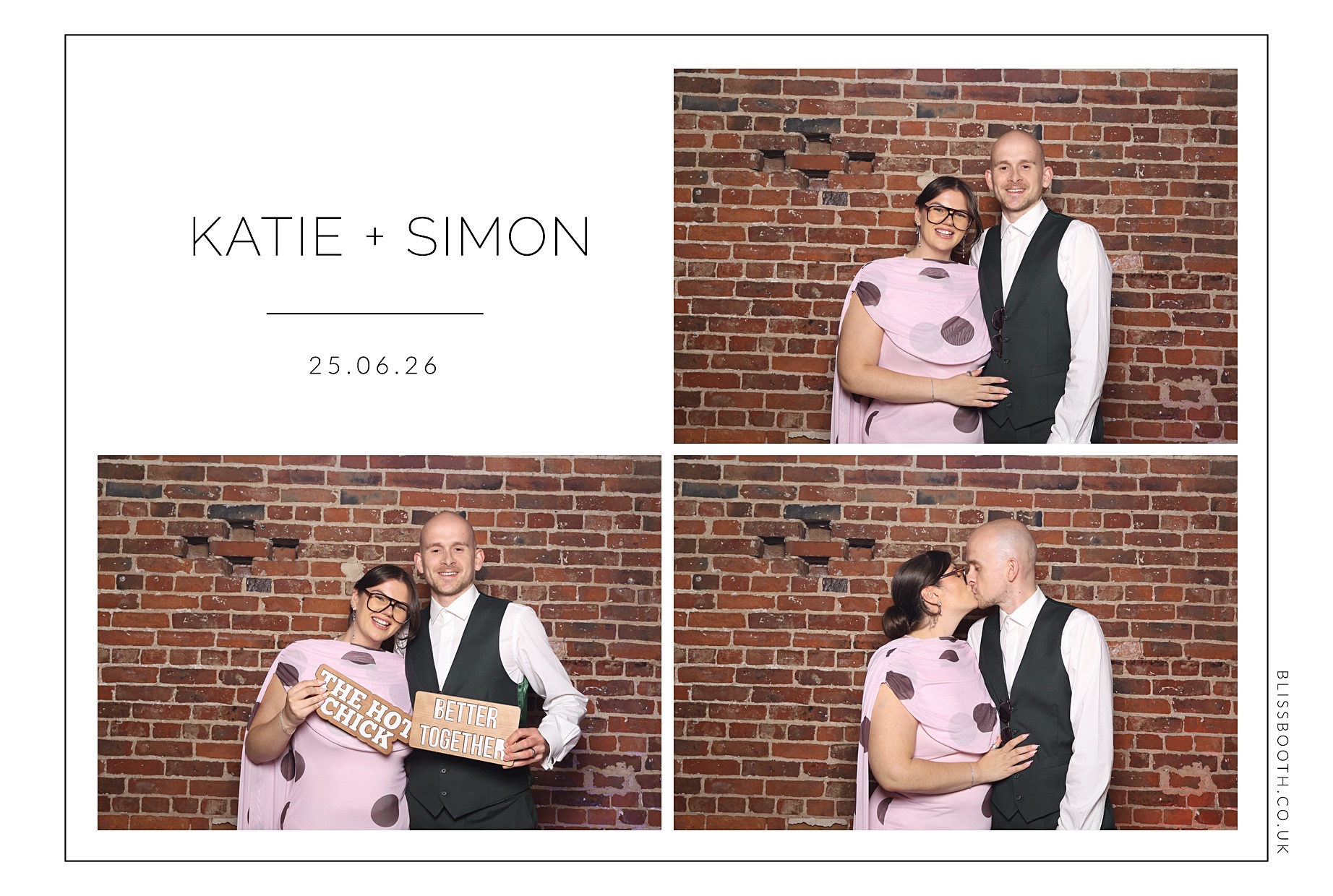 Kate and Simon | View more photos from the event at gallery.blissbooth.co.uk/u/BlissBooth/Kate-and-Simon