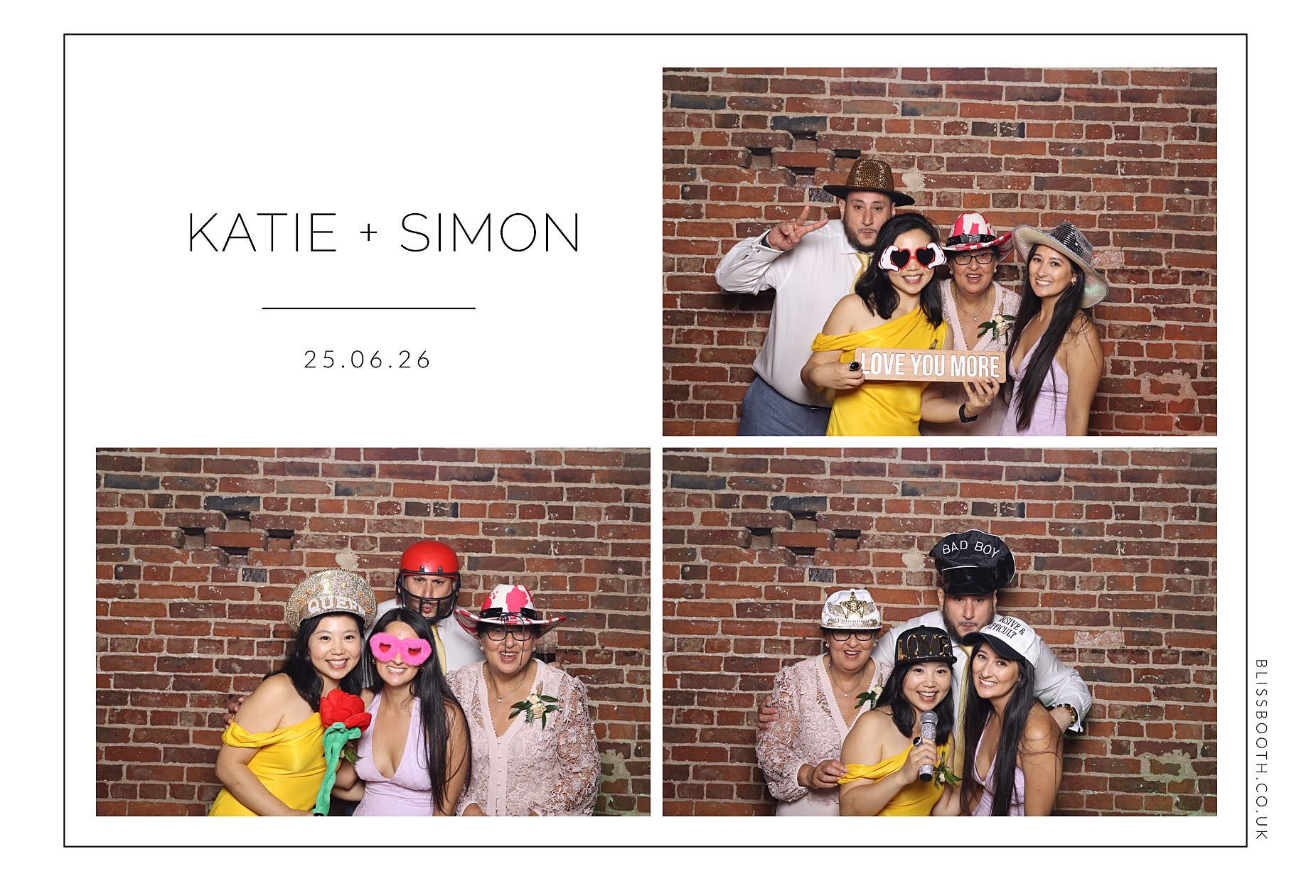 Kate and Simon | View more photos from the event at gallery.blissbooth.co.uk/u/BlissBooth/Kate-and-Simon