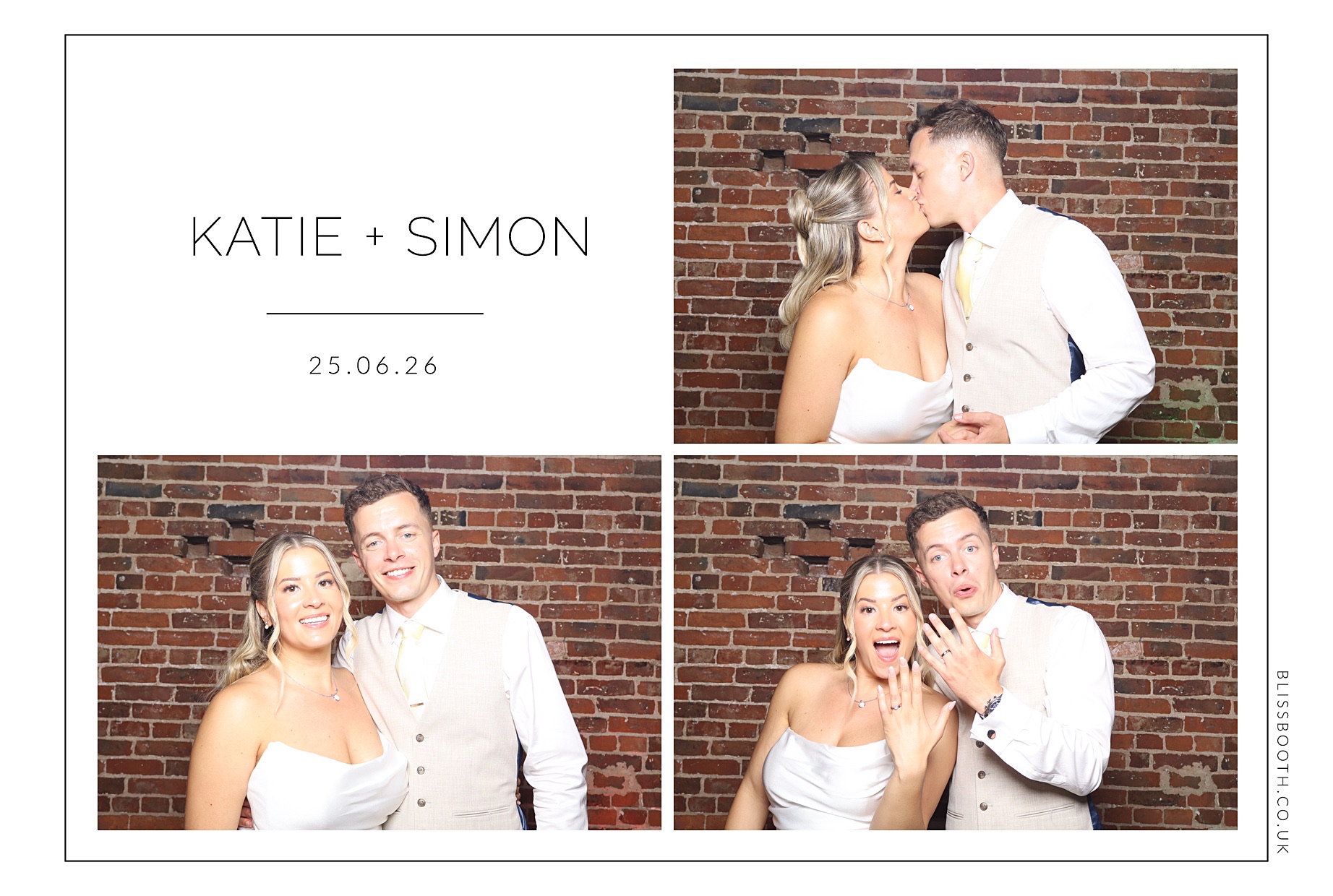 Kate and Simon | View more photos from the event at gallery.blissbooth.co.uk/u/BlissBooth/Kate-and-Simon