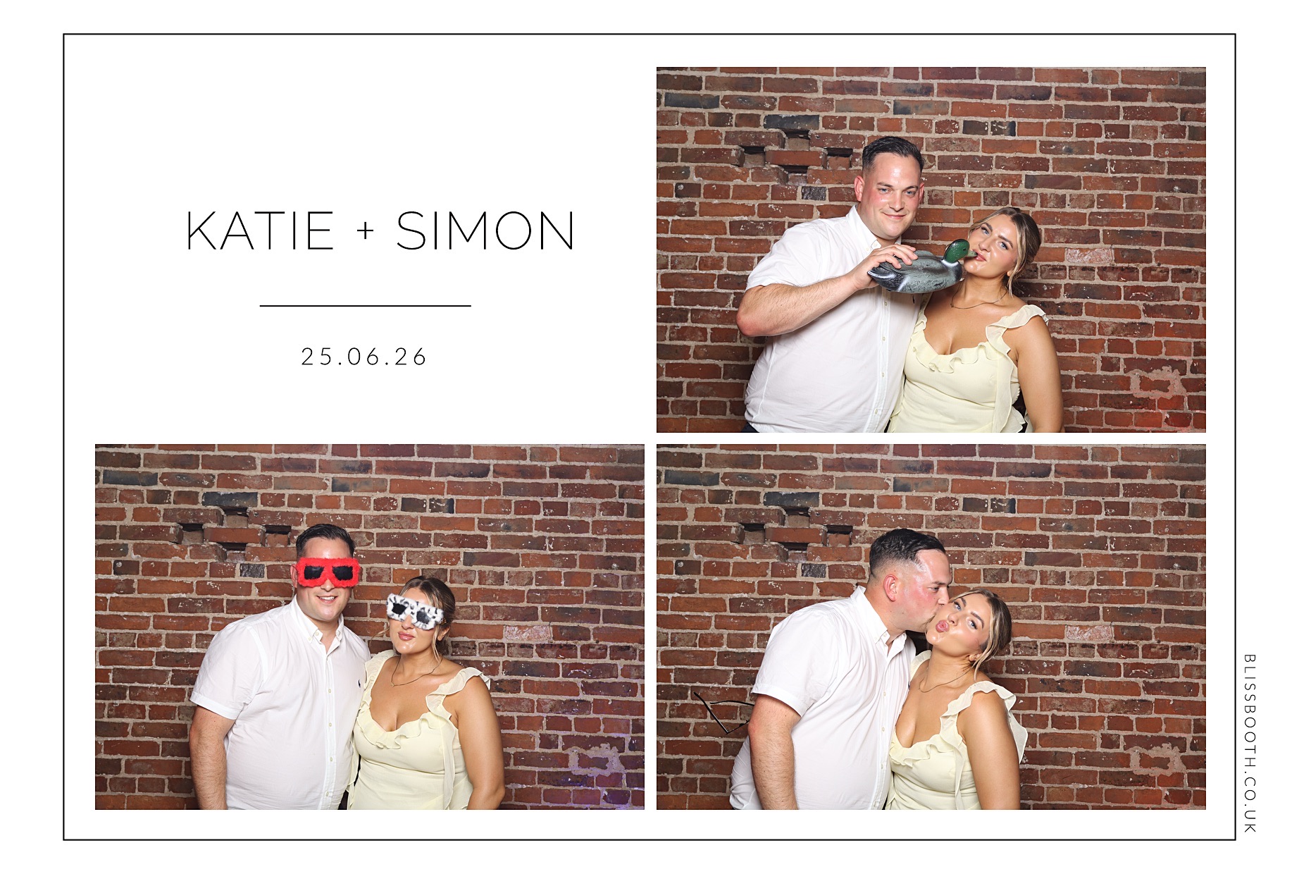 Kate and Simon | View more photos from the event at gallery.blissbooth.co.uk/u/BlissBooth/Kate-and-Simon