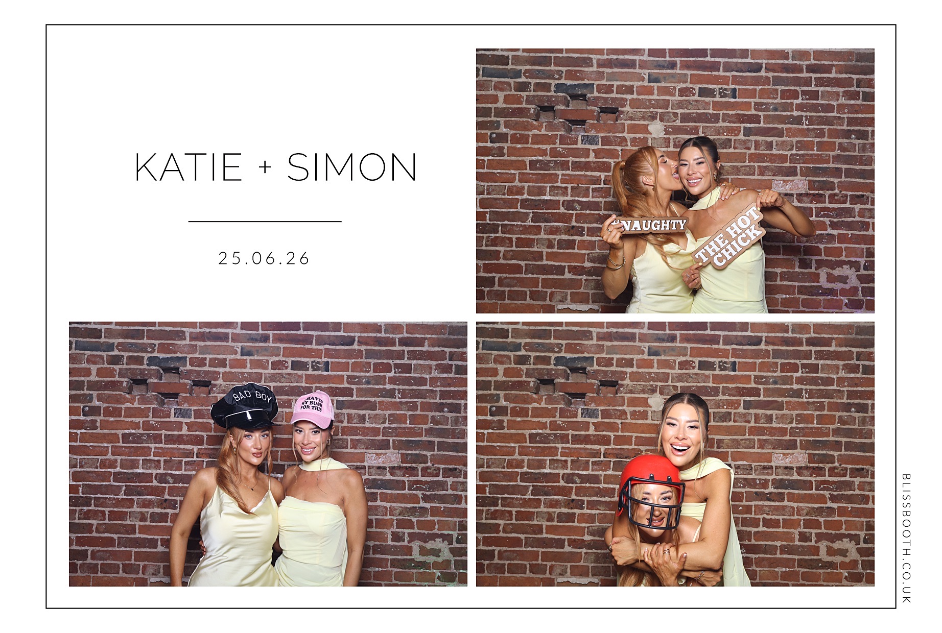 Kate and Simon | View more photos from the event at gallery.blissbooth.co.uk/u/BlissBooth/Kate-and-Simon