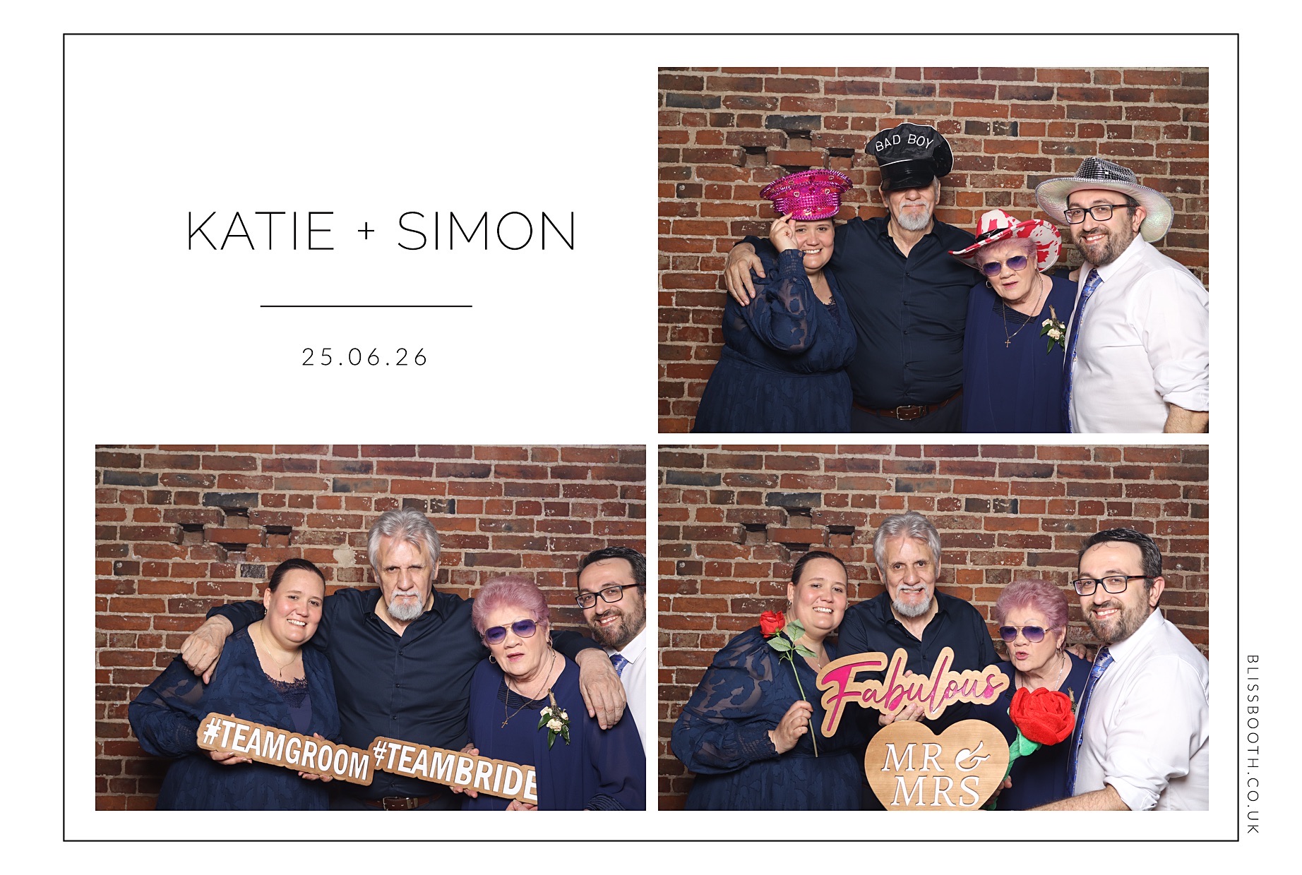 Kate and Simon | View more photos from the event at gallery.blissbooth.co.uk/u/BlissBooth/Kate-and-Simon
