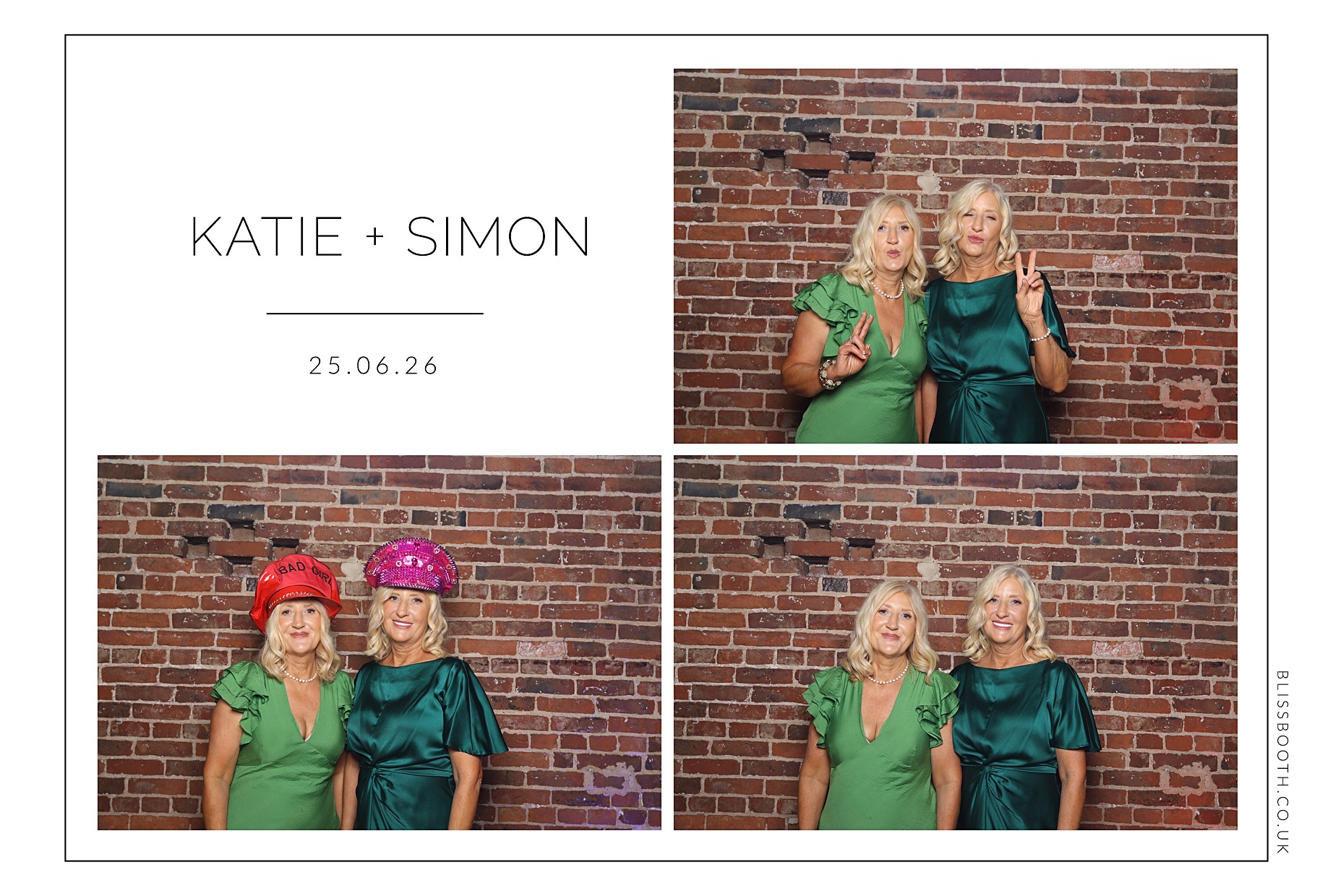 Kate and Simon | View more photos from the event at gallery.blissbooth.co.uk/u/BlissBooth/Kate-and-Simon