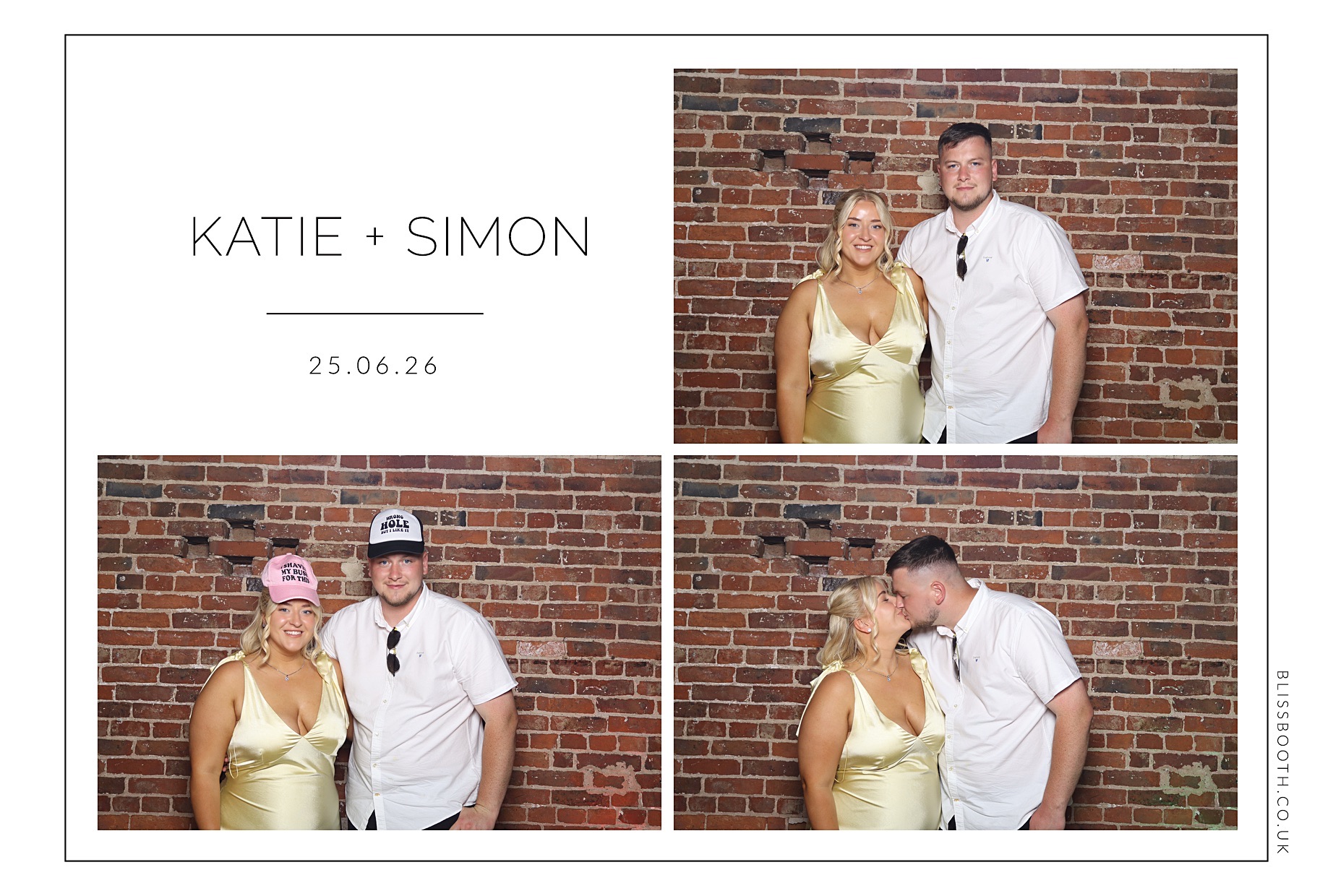 Kate and Simon | View more photos from the event at gallery.blissbooth.co.uk/u/BlissBooth/Kate-and-Simon