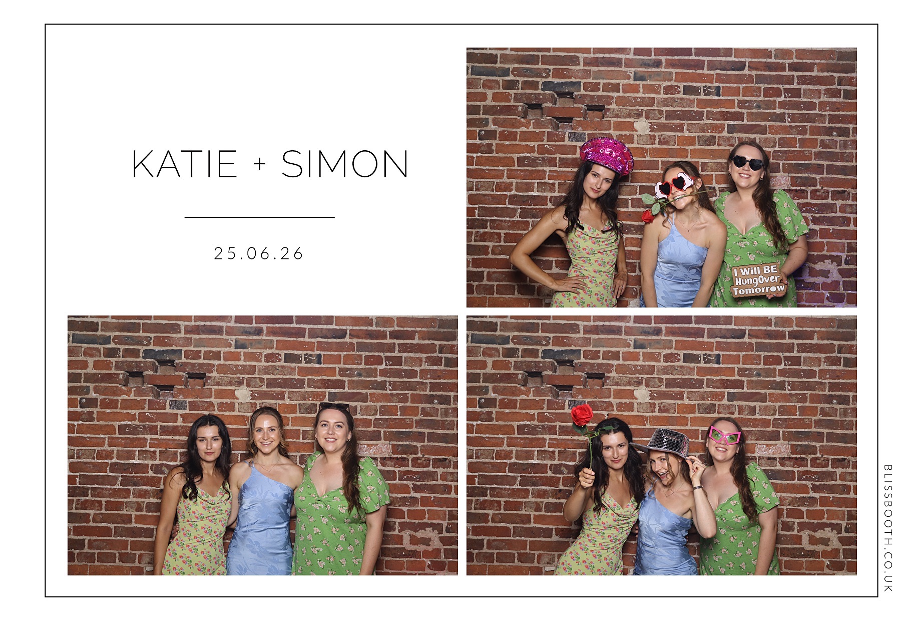 Kate and Simon | View more photos from the event at gallery.blissbooth.co.uk/u/BlissBooth/Kate-and-Simon