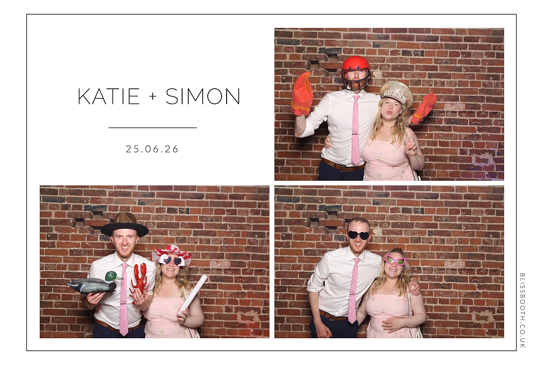Kate and Simon | View more photos from the event at gallery.blissbooth.co.uk/u/BlissBooth/Kate-and-Simon