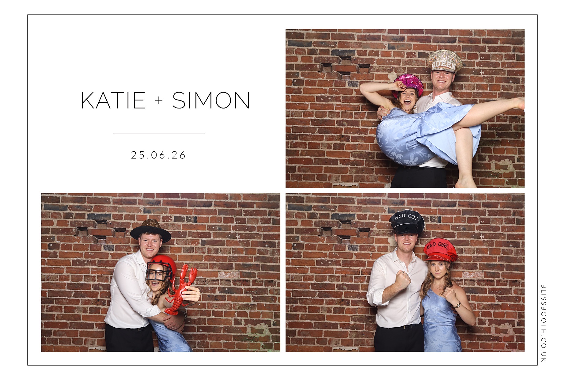 Kate and Simon | View more photos from the event at gallery.blissbooth.co.uk/u/BlissBooth/Kate-and-Simon