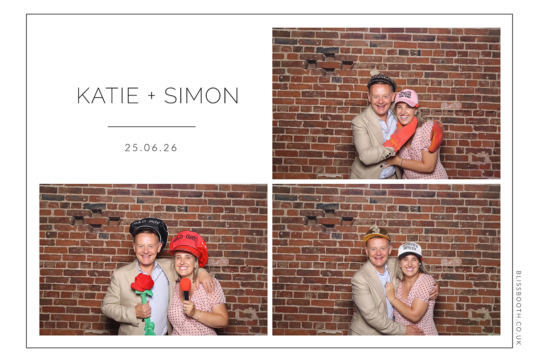 Kate and Simon | View more photos from the event at gallery.blissbooth.co.uk/u/BlissBooth/Kate-and-Simon