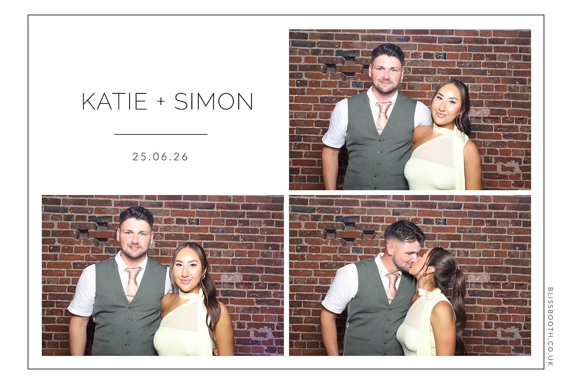 Kate and Simon | View more photos from the event at gallery.blissbooth.co.uk/u/BlissBooth/Kate-and-Simon