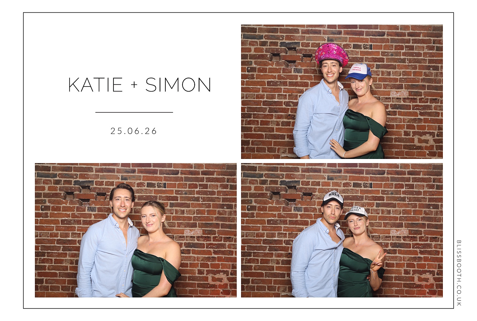 Kate and Simon | View more photos from the event at gallery.blissbooth.co.uk/u/BlissBooth/Kate-and-Simon