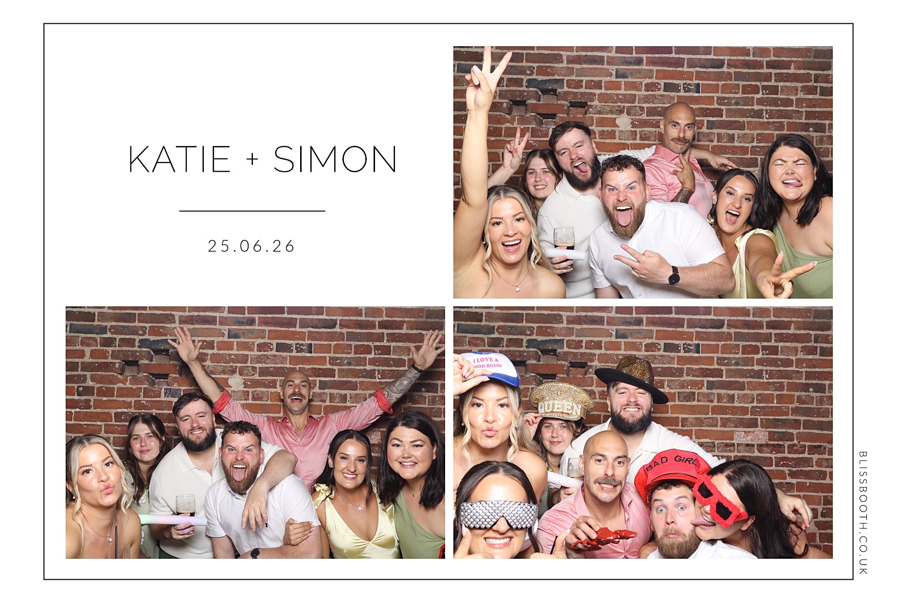 Kate and Simon | View more photos from the event at gallery.blissbooth.co.uk/u/BlissBooth/Kate-and-Simon