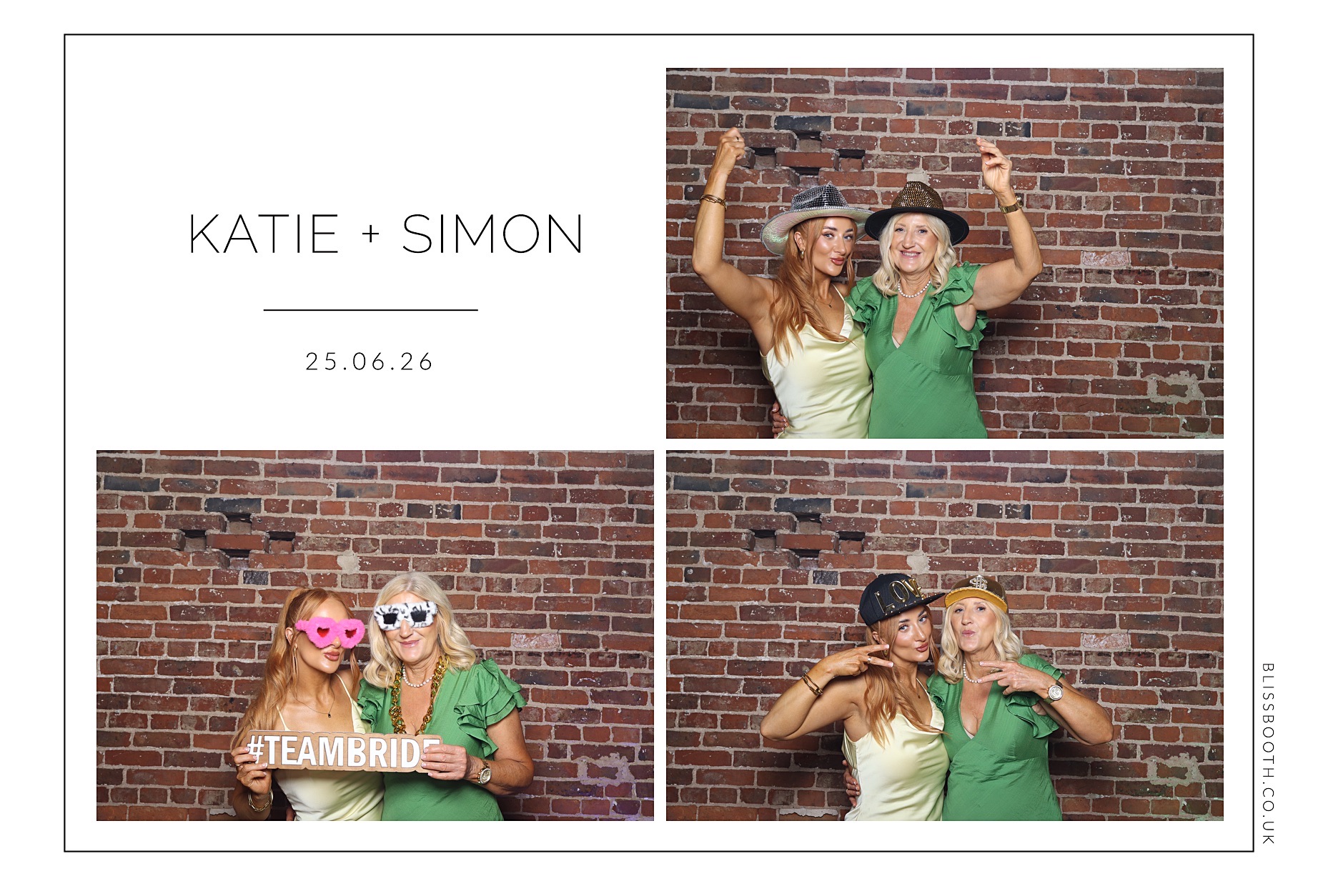 Kate and Simon | View more photos from the event at gallery.blissbooth.co.uk/u/BlissBooth/Kate-and-Simon