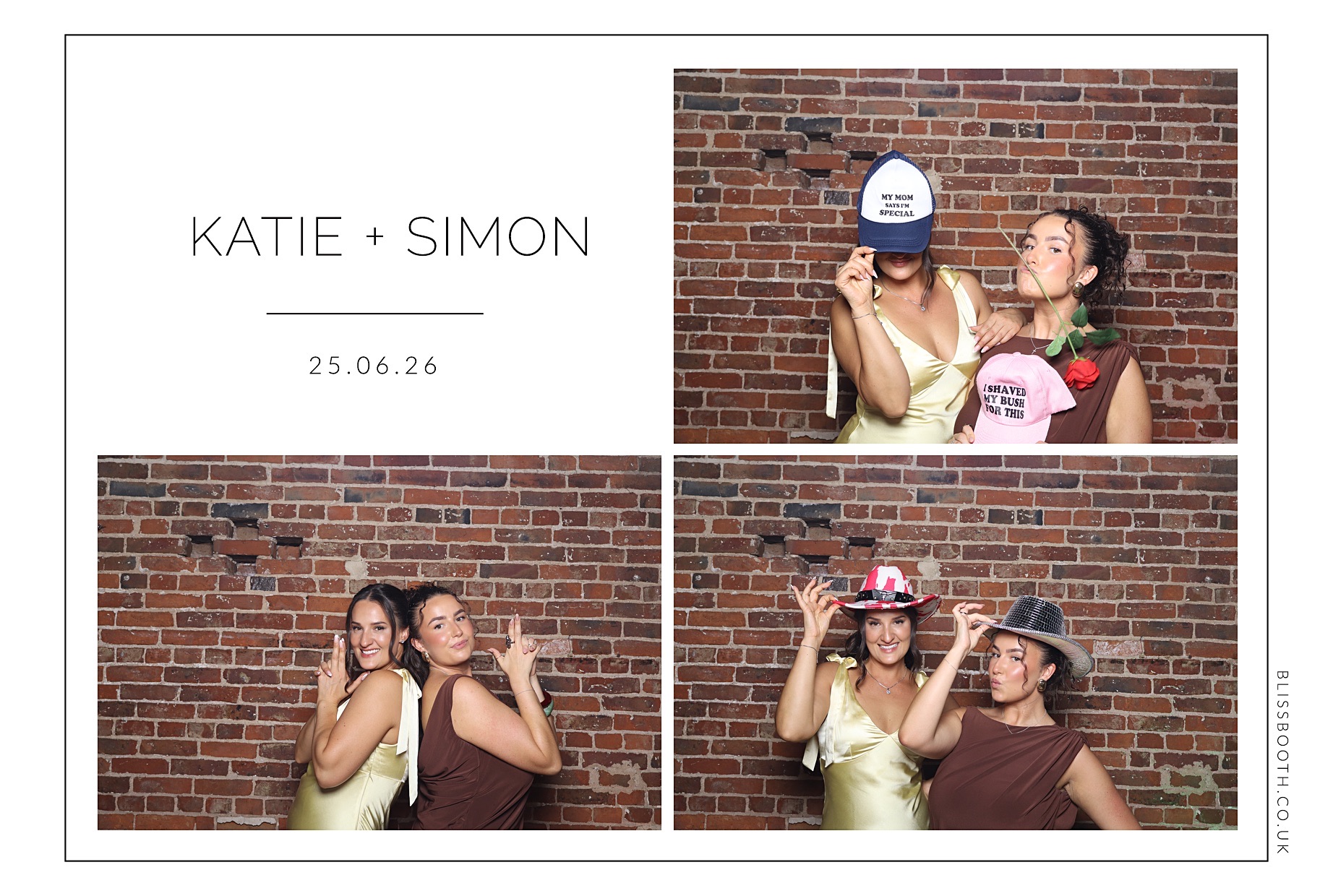Kate and Simon | View more photos from the event at gallery.blissbooth.co.uk/u/BlissBooth/Kate-and-Simon