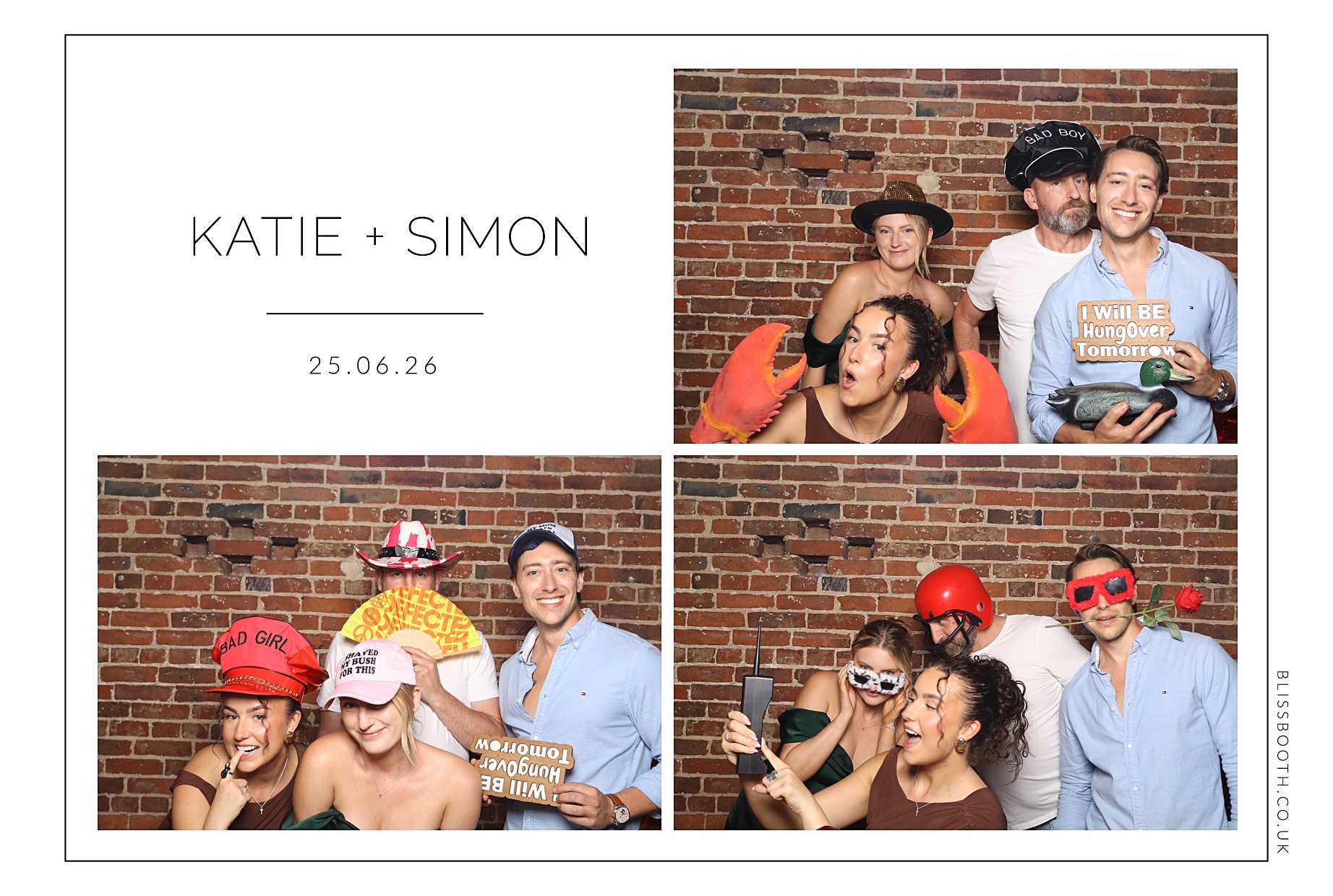 Kate and Simon | View more photos from the event at gallery.blissbooth.co.uk/u/BlissBooth/Kate-and-Simon