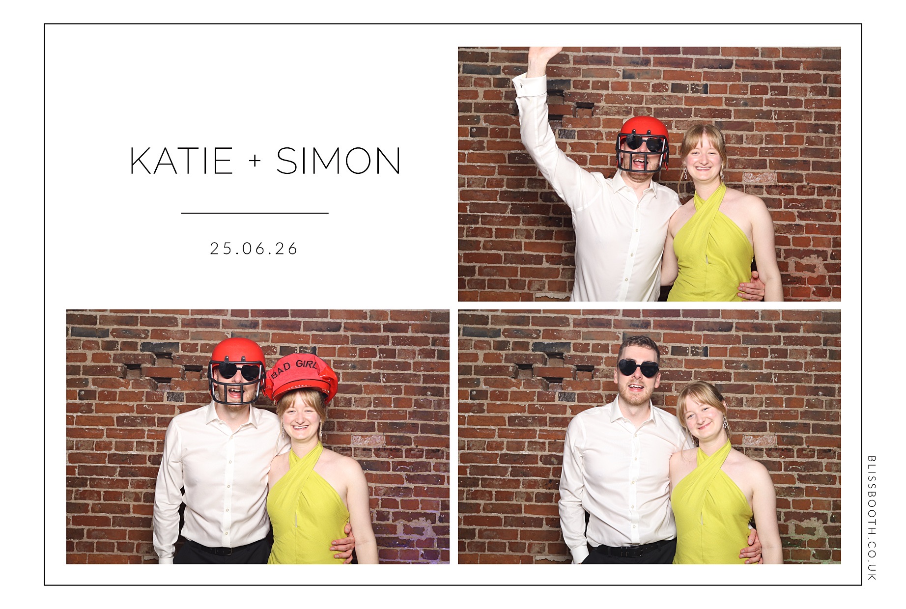 Kate and Simon | View more photos from the event at gallery.blissbooth.co.uk/u/BlissBooth/Kate-and-Simon