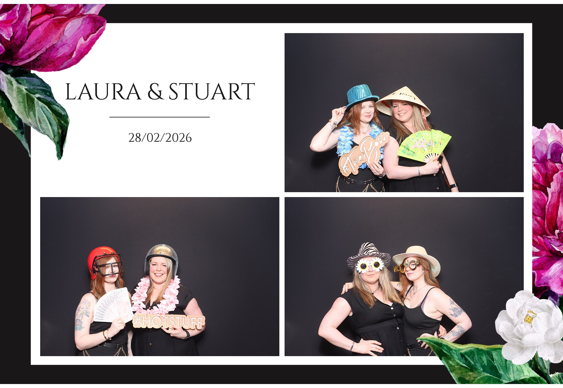 Laura and Stuart | View more photos from the event at gallery.blissbooth.co.uk/u/BlissBooth/Laura-and-Stuart