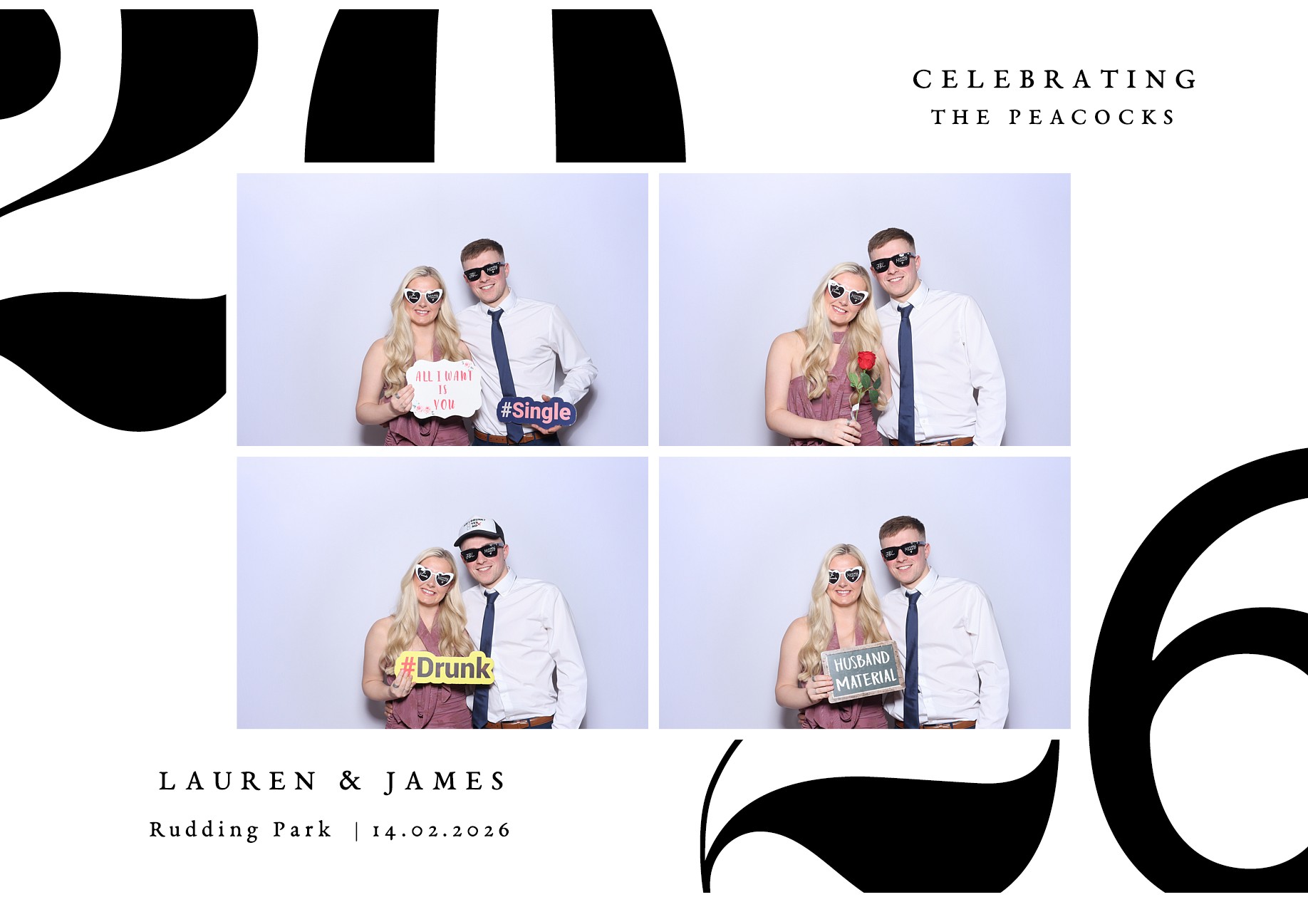 Lauren and James | View more photos from the event at gallery.blissbooth.co.uk/u/BlissBooth/Lauren-and-James