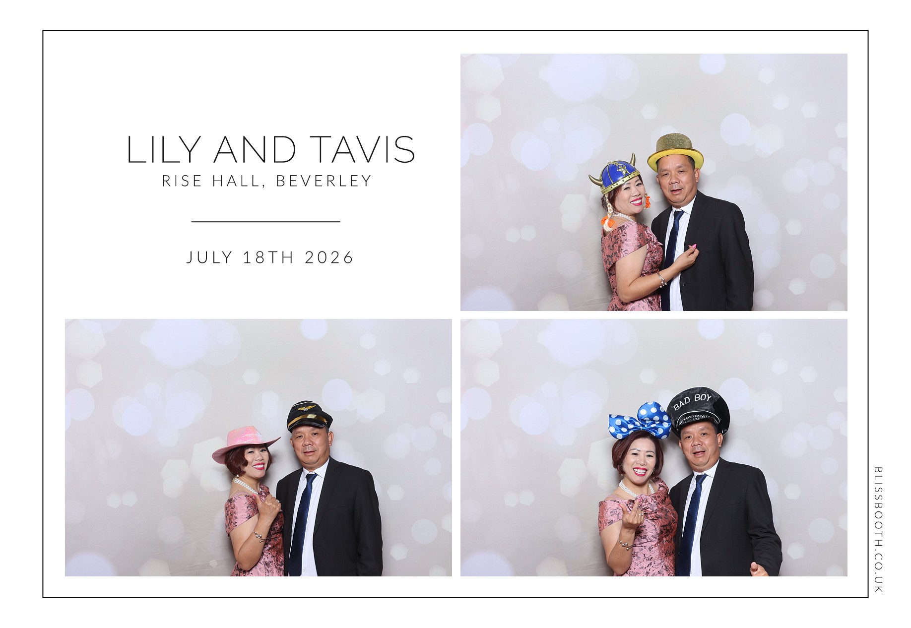 Lily and Tavis | View more photos from the event at gallery.blissbooth.co.uk/u/BlissBooth/Lily-and-Tavis