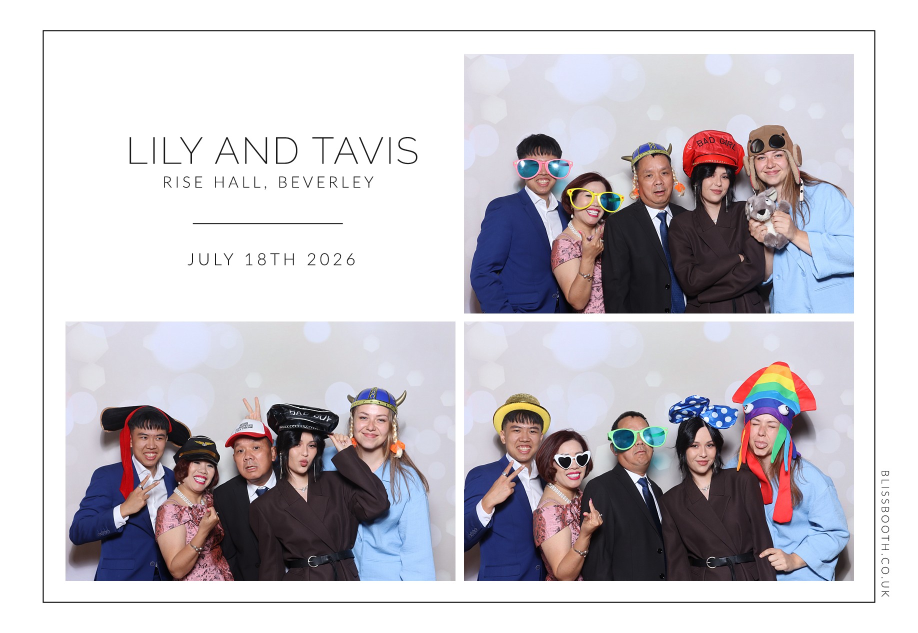 Lily and Tavis | View more photos from the event at gallery.blissbooth.co.uk/u/BlissBooth/Lily-and-Tavis