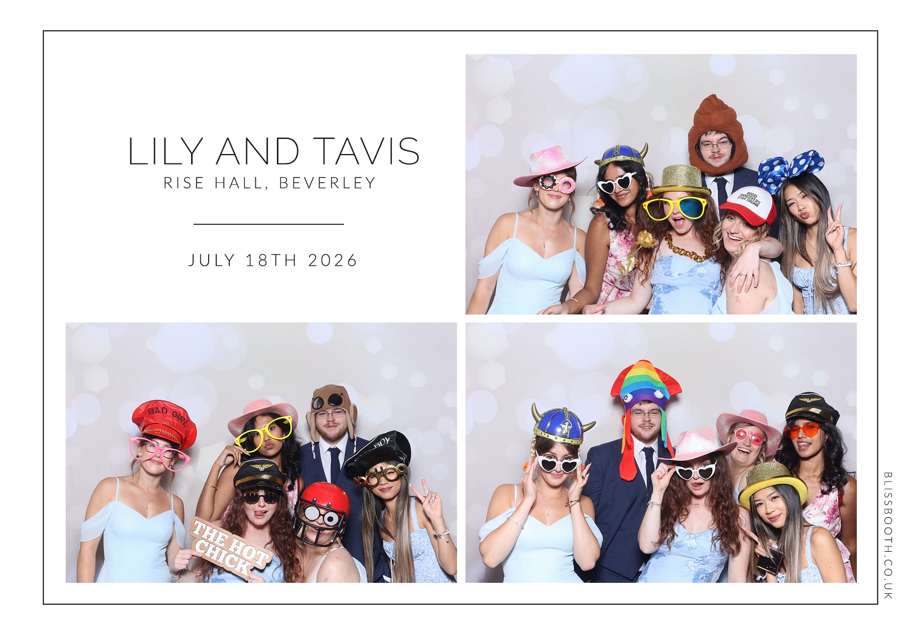 Lily and Tavis | View more photos from the event at gallery.blissbooth.co.uk/u/BlissBooth/Lily-and-Tavis