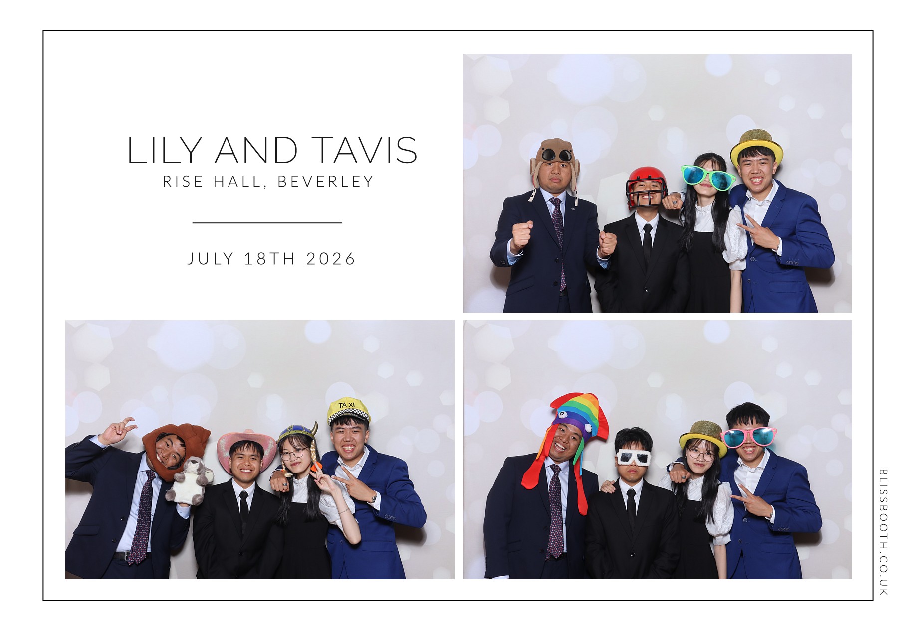 Lily and Tavis | View more photos from the event at gallery.blissbooth.co.uk/u/BlissBooth/Lily-and-Tavis