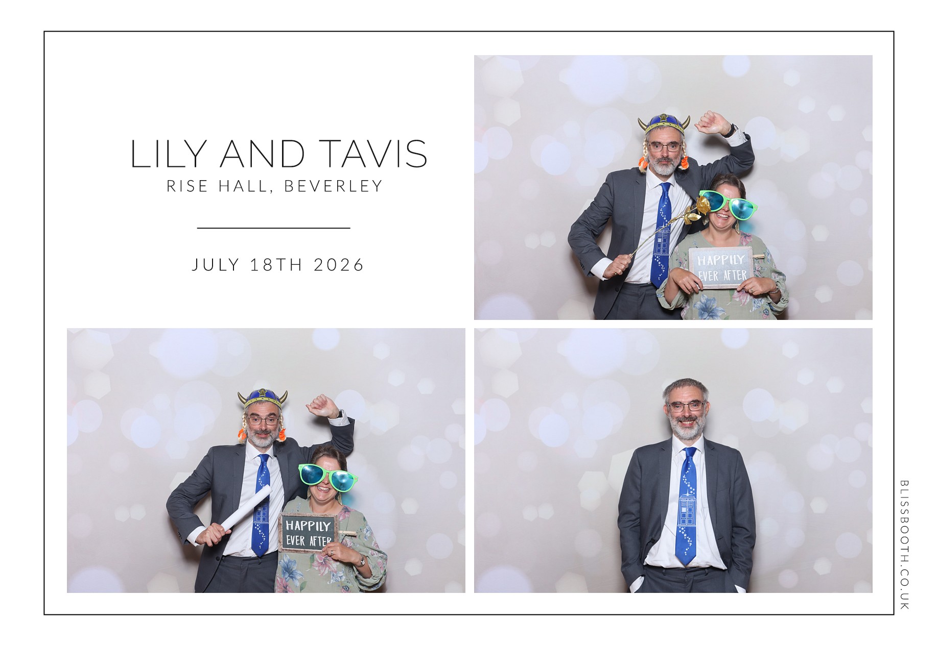 Lily and Tavis | View more photos from the event at gallery.blissbooth.co.uk/u/BlissBooth/Lily-and-Tavis