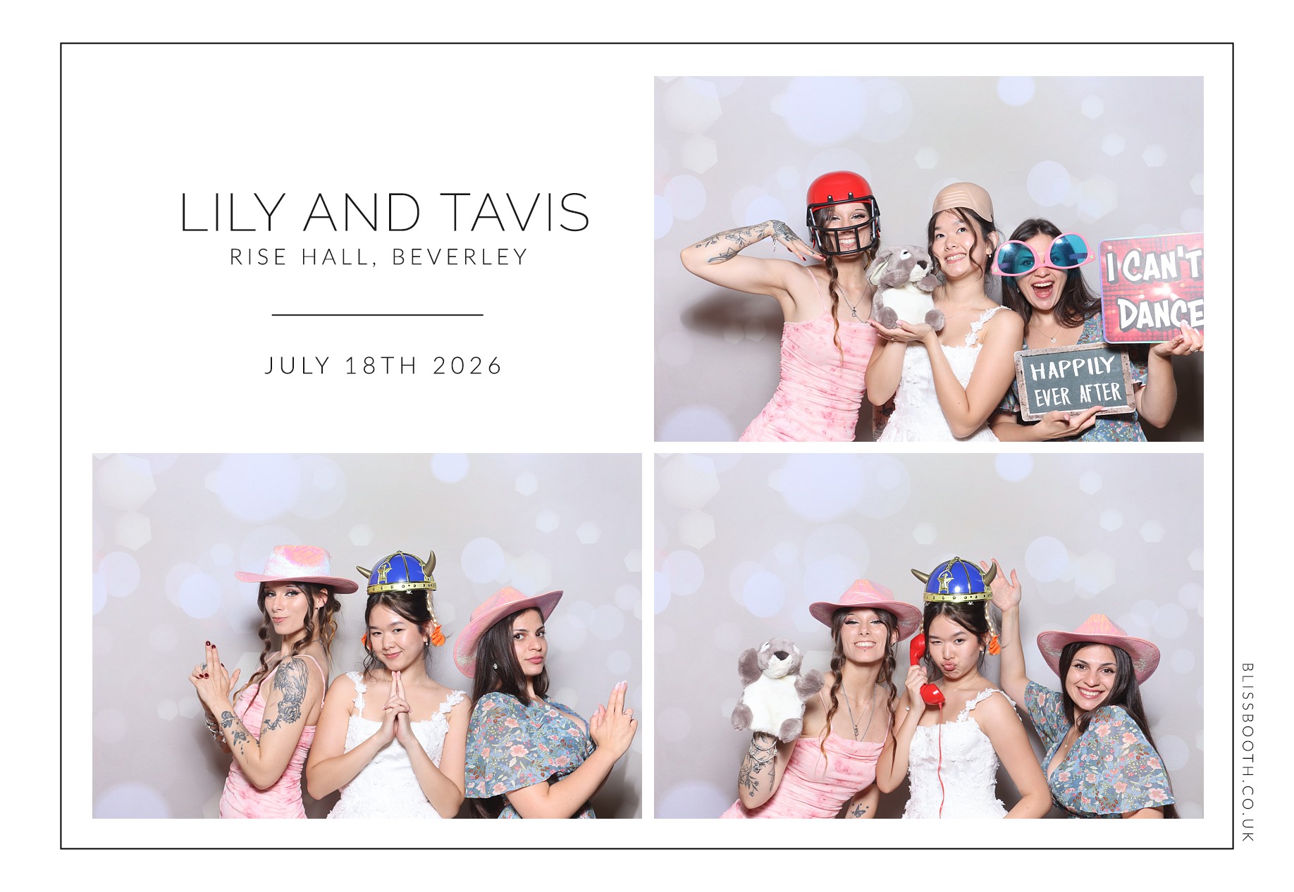 Lily and Tavis | View more photos from the event at gallery.blissbooth.co.uk/u/BlissBooth/Lily-and-Tavis