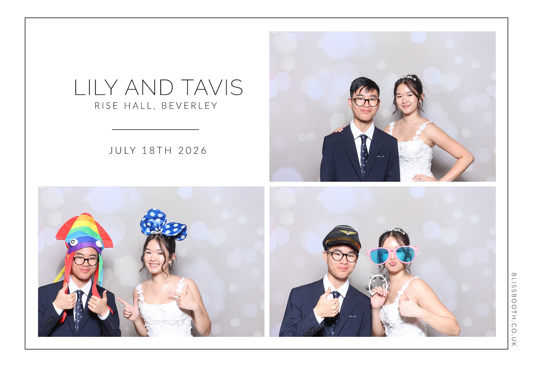 Lily and Tavis | View more photos from the event at gallery.blissbooth.co.uk/u/BlissBooth/Lily-and-Tavis