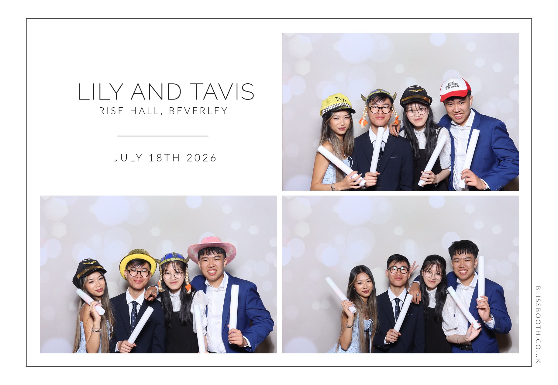 Lily and Tavis | View more photos from the event at gallery.blissbooth.co.uk/u/BlissBooth/Lily-and-Tavis