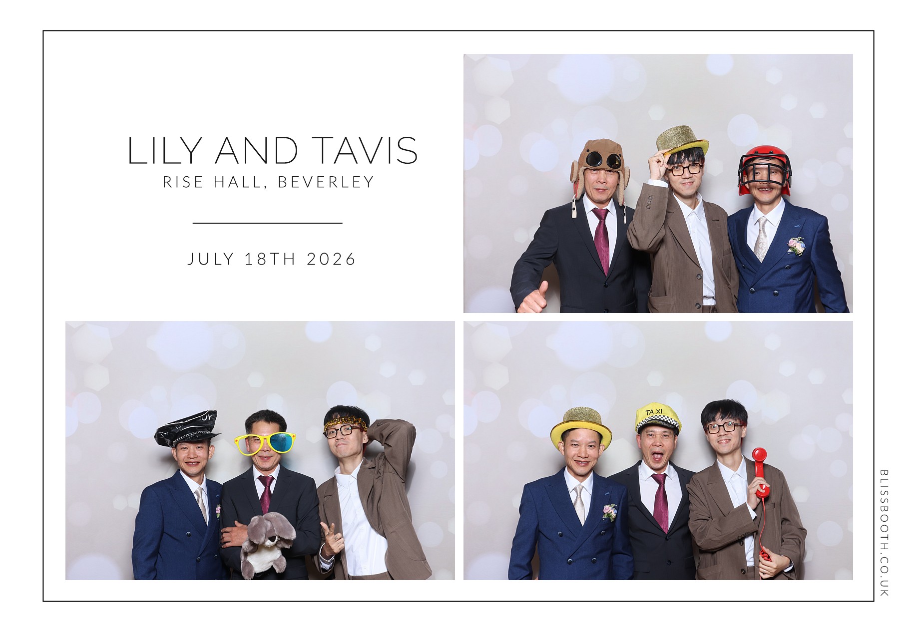 Lily and Tavis | View more photos from the event at gallery.blissbooth.co.uk/u/BlissBooth/Lily-and-Tavis