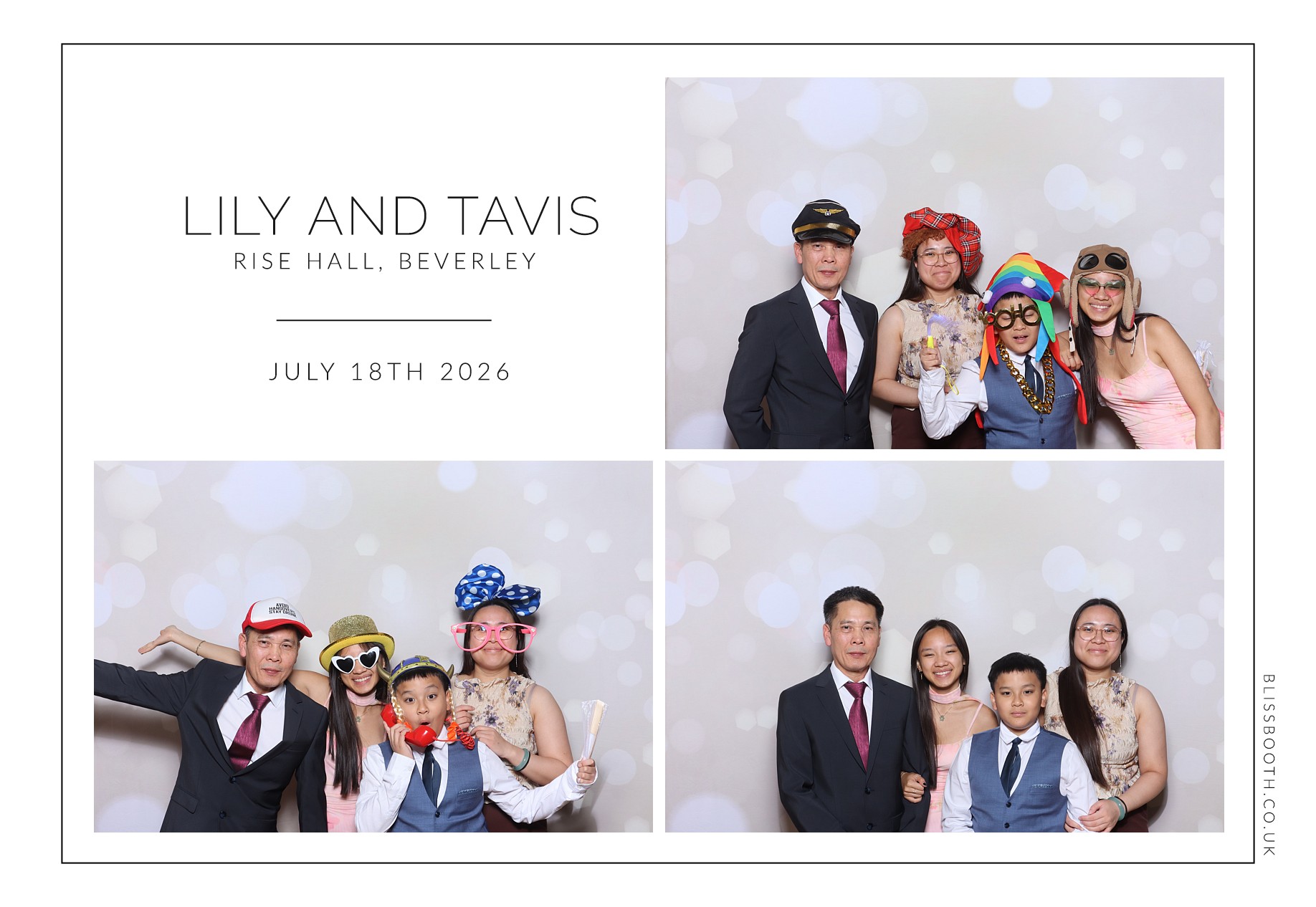 Lily and Tavis | View more photos from the event at gallery.blissbooth.co.uk/u/BlissBooth/Lily-and-Tavis