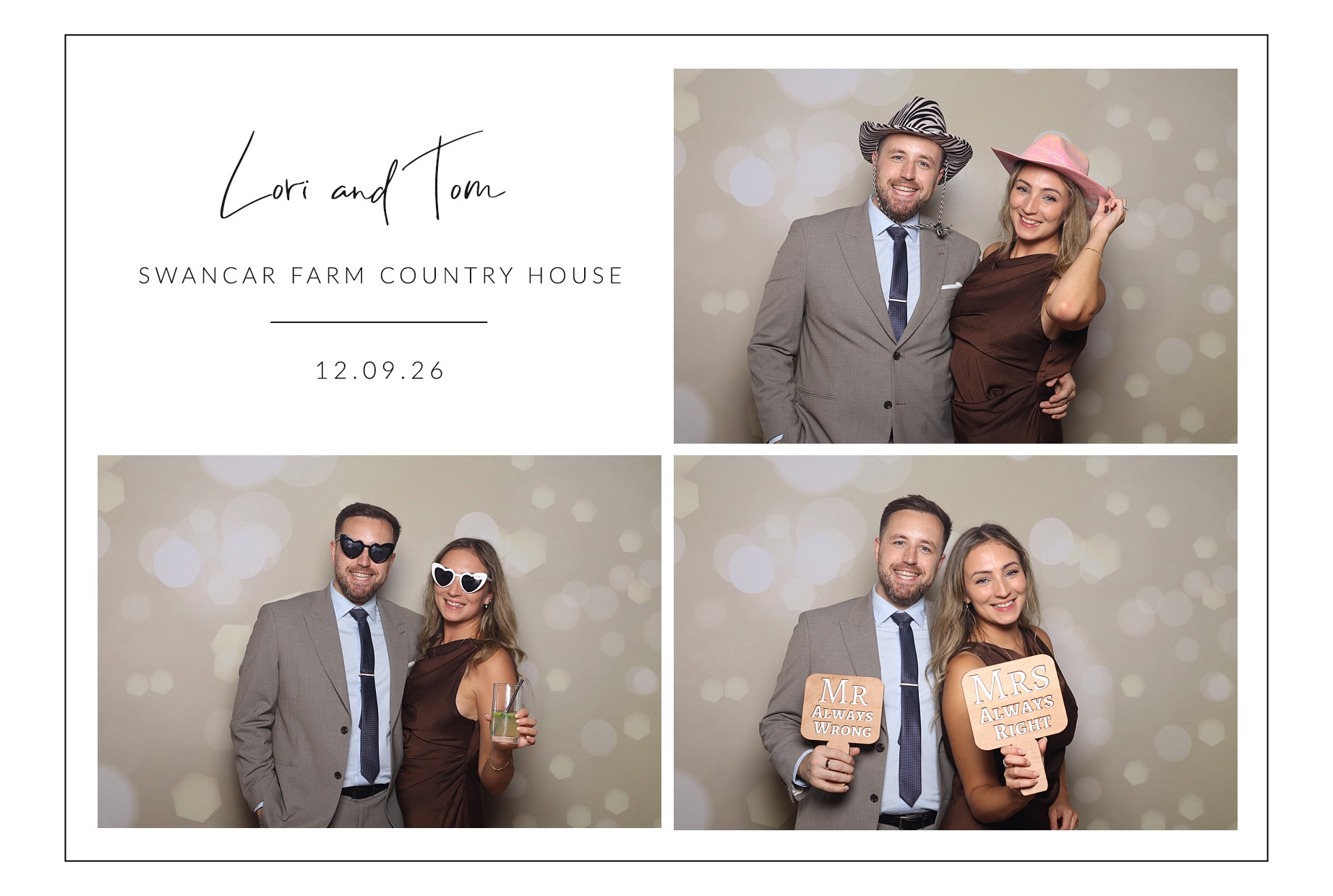 Lori & Tom | View more photos from the event at gallery.blissbooth.co.uk/u/BlissBooth/Lori-Tom