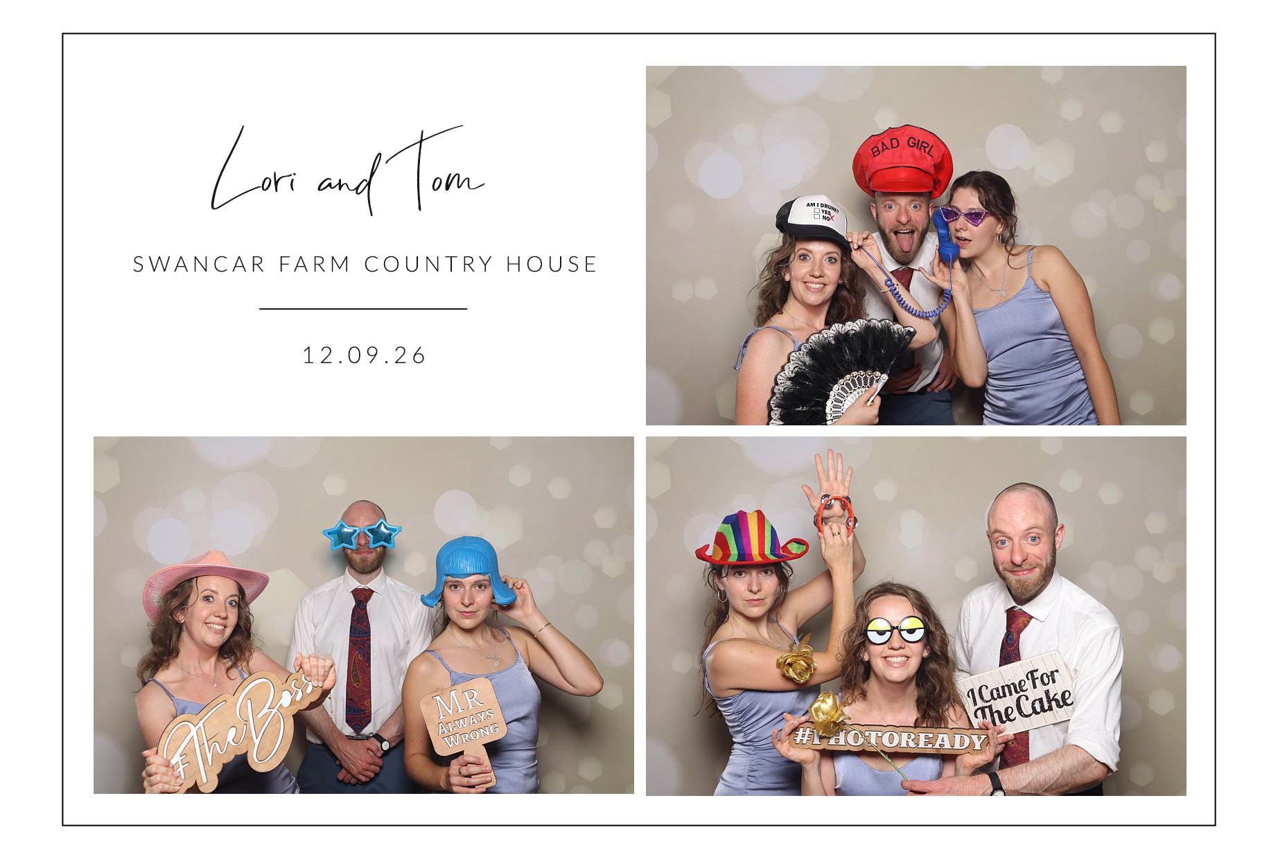 Lori & Tom | View more photos from the event at gallery.blissbooth.co.uk/u/BlissBooth/Lori-Tom