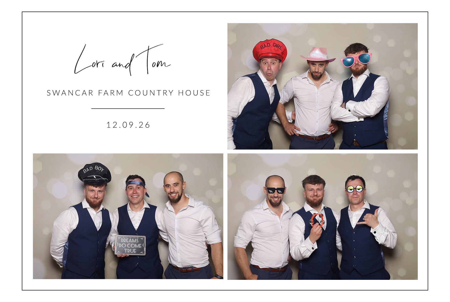 Lori & Tom | View more photos from the event at gallery.blissbooth.co.uk/u/BlissBooth/Lori-Tom