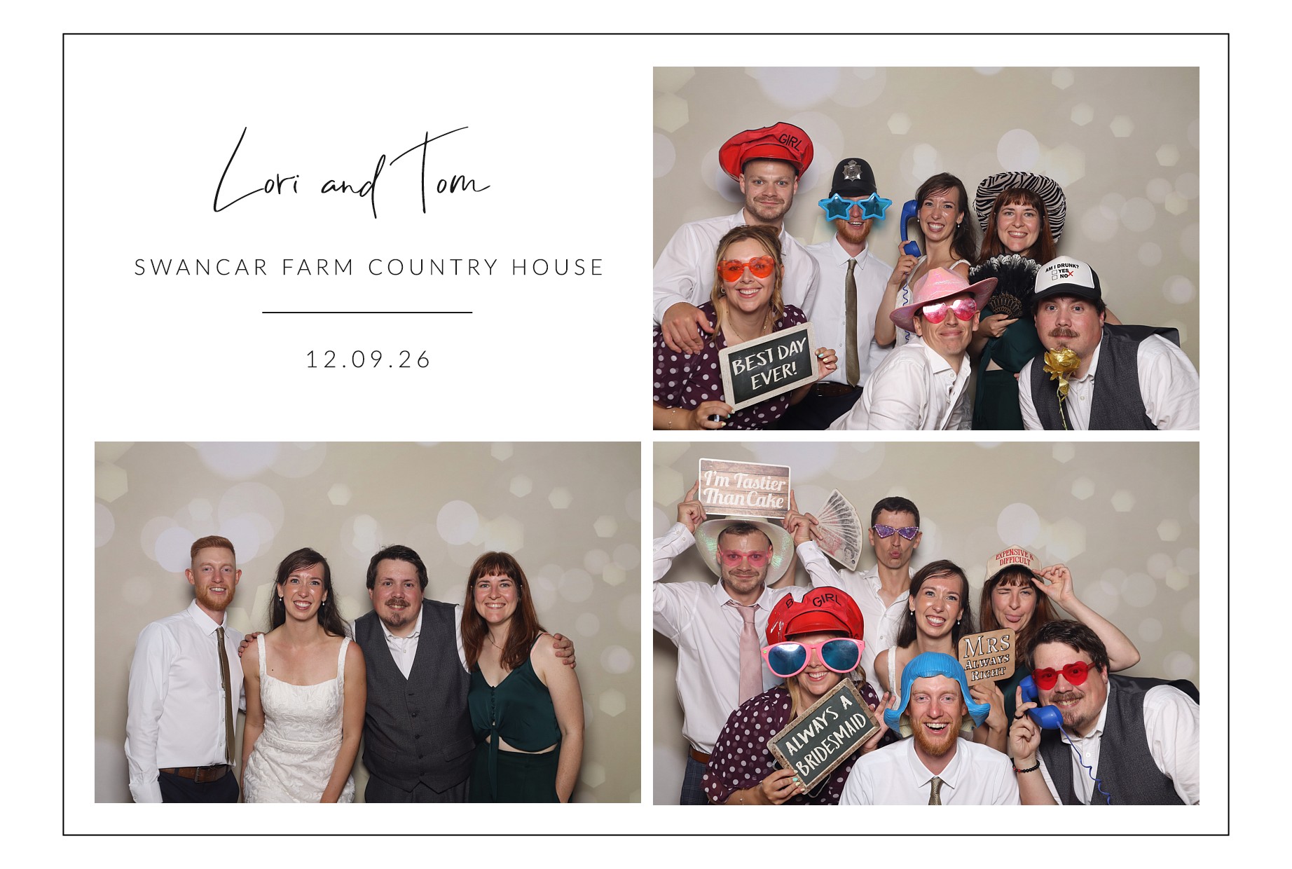 Lori & Tom | View more photos from the event at gallery.blissbooth.co.uk/u/BlissBooth/Lori-Tom