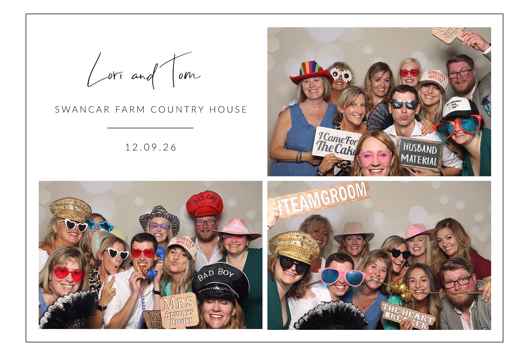 Lori & Tom | View more photos from the event at gallery.blissbooth.co.uk/u/BlissBooth/Lori-Tom