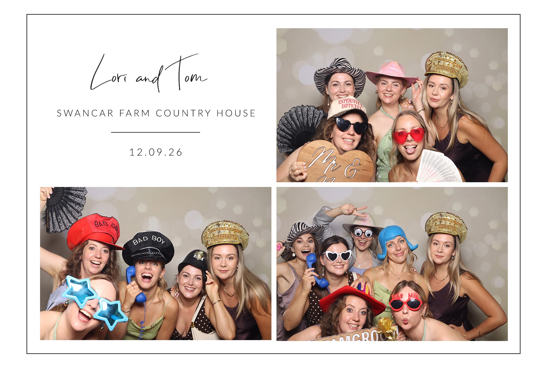 Lori & Tom | View more photos from the event at gallery.blissbooth.co.uk/u/BlissBooth/Lori-Tom