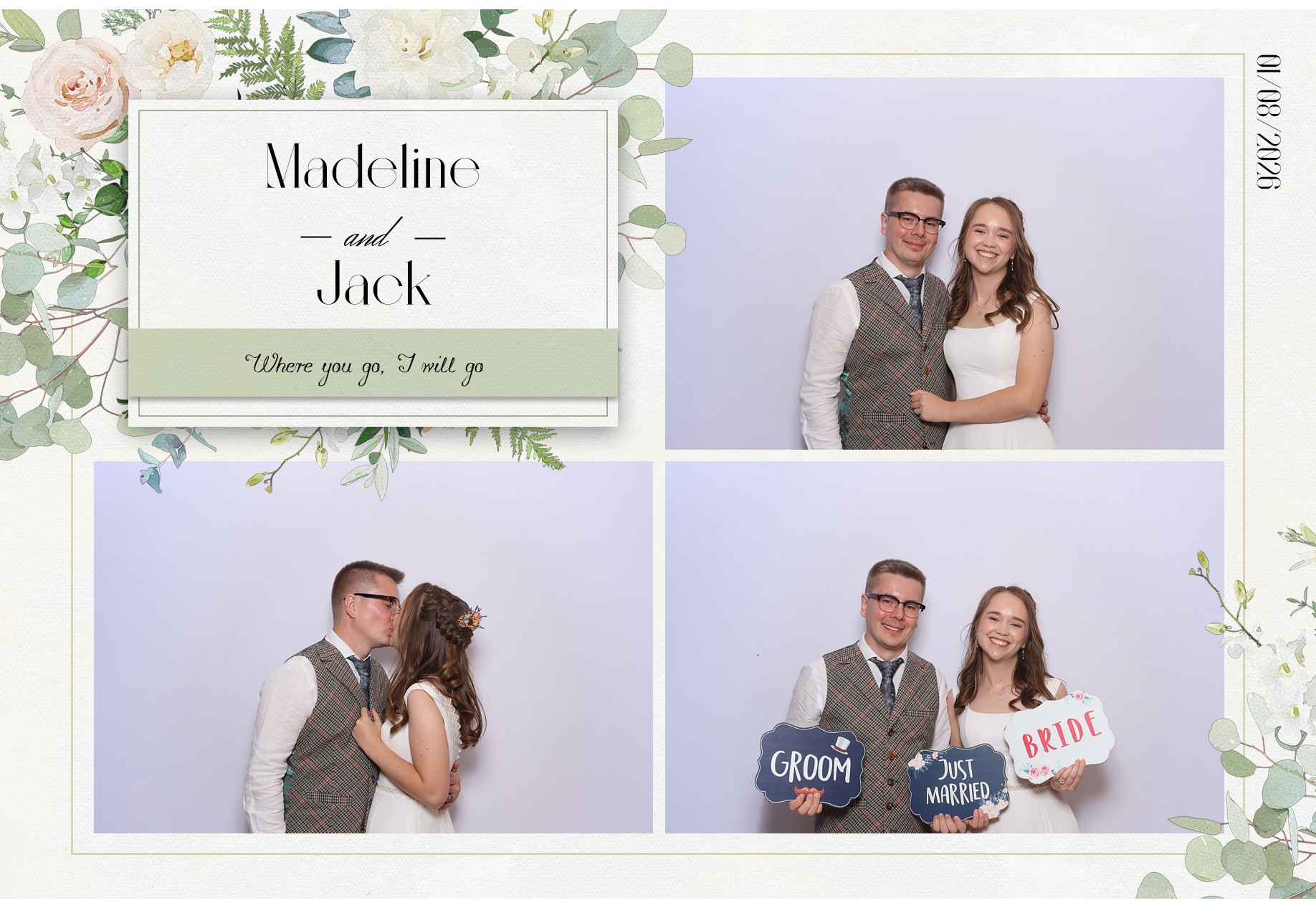 Madeline and Jack | View more photos from the event at gallery.blissbooth.co.uk/u/BlissBooth/Madeline-and-Jack