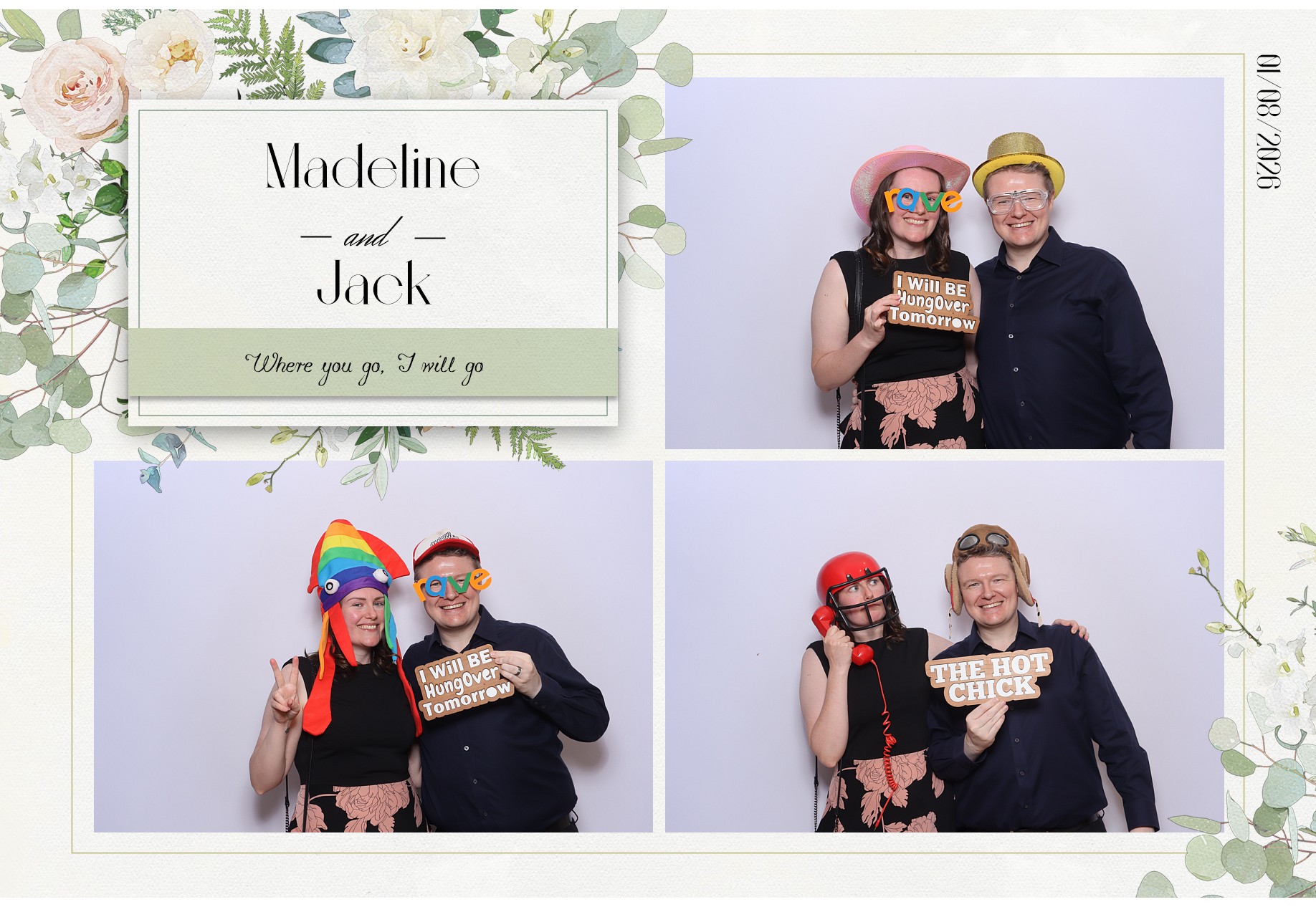Madeline and Jack | View more photos from the event at gallery.blissbooth.co.uk/u/BlissBooth/Madeline-and-Jack