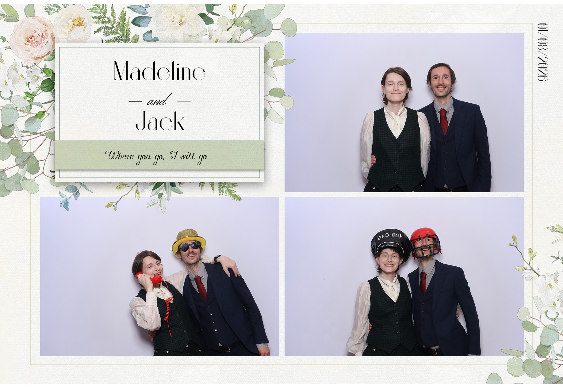 Madeline and Jack | View more photos from the event at gallery.blissbooth.co.uk/u/BlissBooth/Madeline-and-Jack