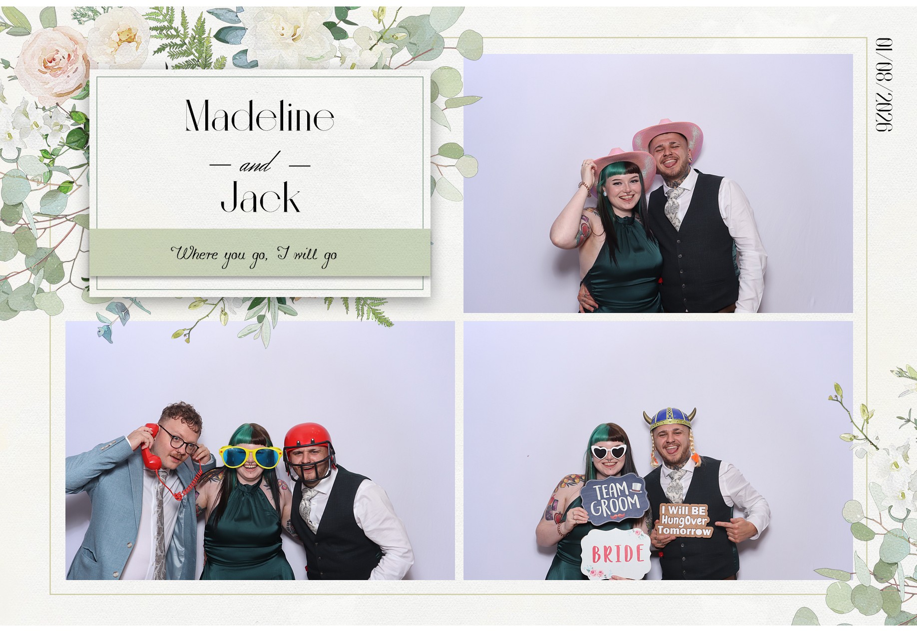 Madeline and Jack | View more photos from the event at gallery.blissbooth.co.uk/u/BlissBooth/Madeline-and-Jack