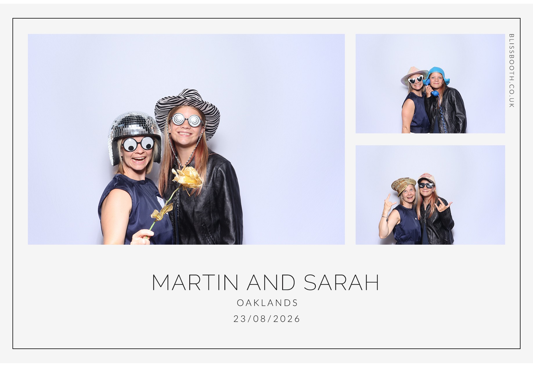 Martin and Sarah | View more photos from the event at gallery.blissbooth.co.uk/u/BlissBooth/Martin-and-Sarah