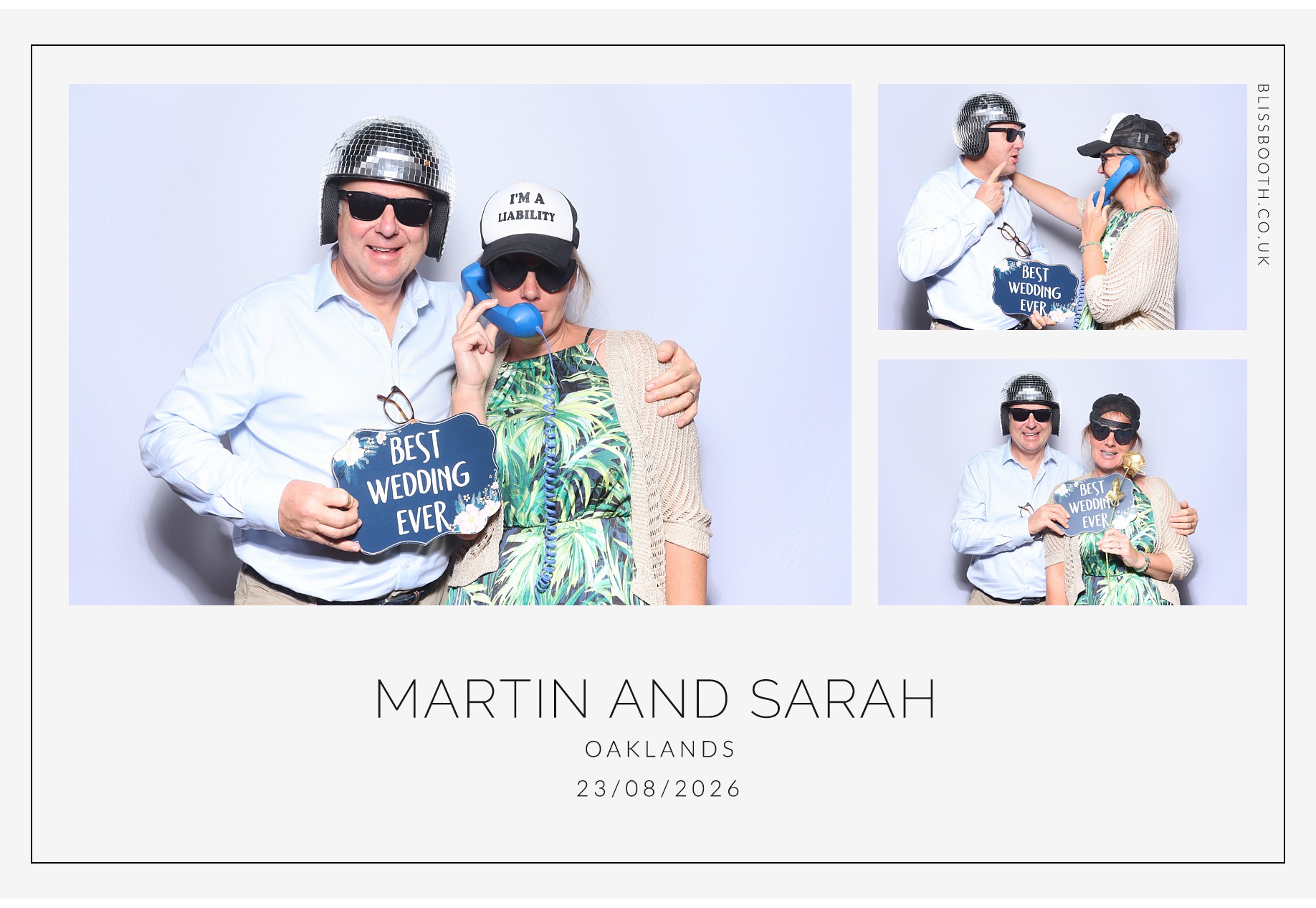 Martin and Sarah | View more photos from the event at gallery.blissbooth.co.uk/u/BlissBooth/Martin-and-Sarah