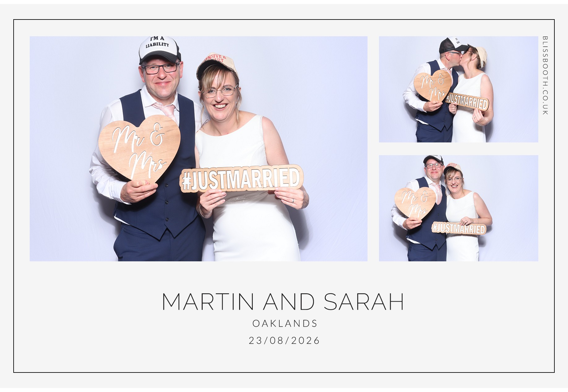 Martin and Sarah | View more photos from the event at gallery.blissbooth.co.uk/u/BlissBooth/Martin-and-Sarah