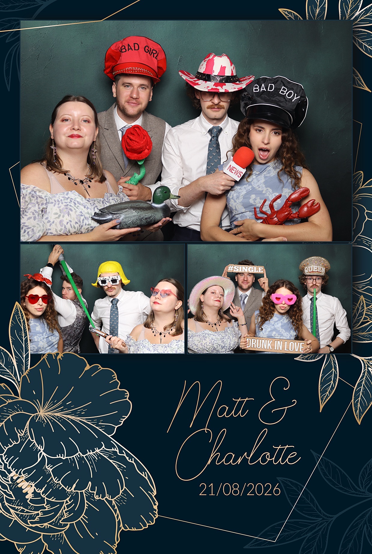Matt & Charlotte | View more photos from the event at gallery.blissbooth.co.uk/u/BlissBooth/Matt-Charlotte