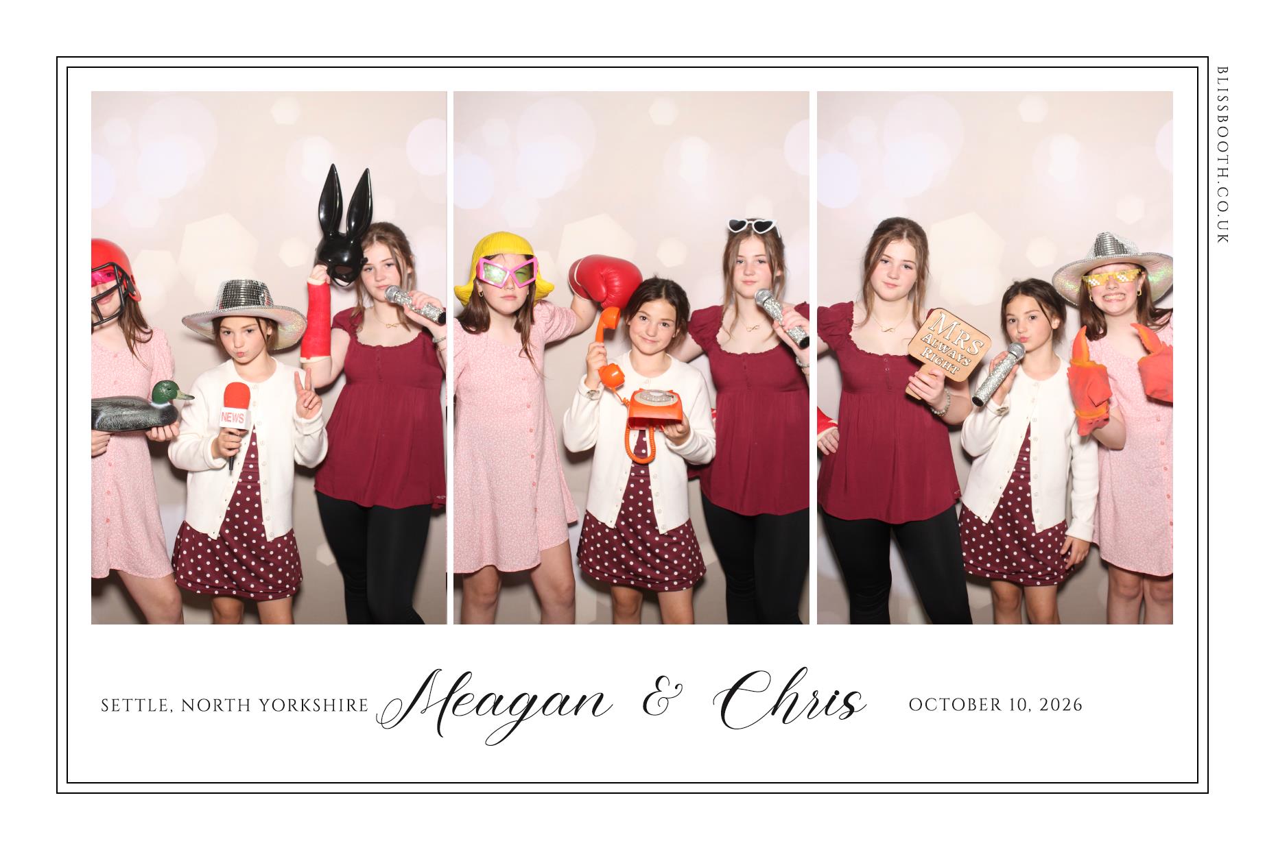 Megan and Chris | View more photos from the event at gallery.blissbooth.co.uk/u/BlissBooth/Megan-and-Chris