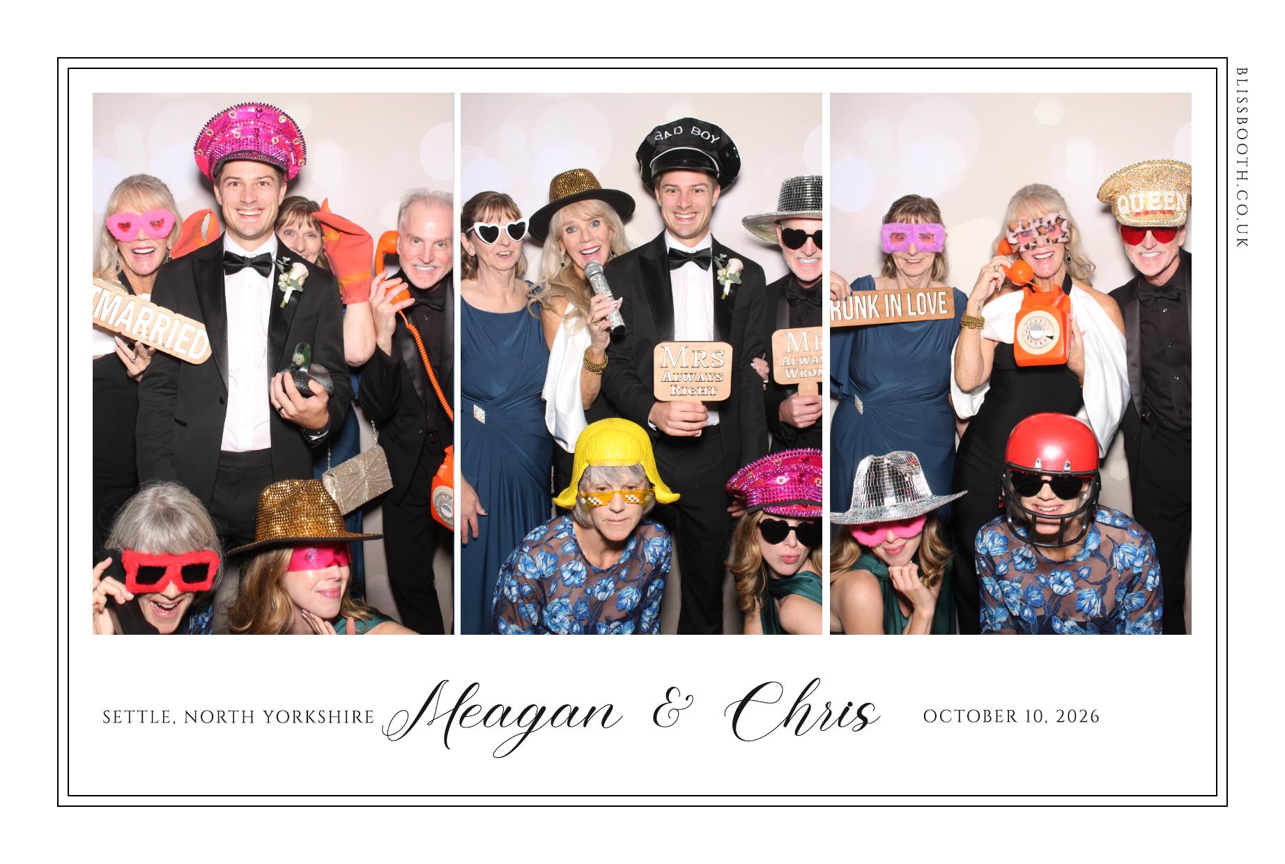 Megan and Chris | View more photos from the event at gallery.blissbooth.co.uk/u/BlissBooth/Megan-and-Chris