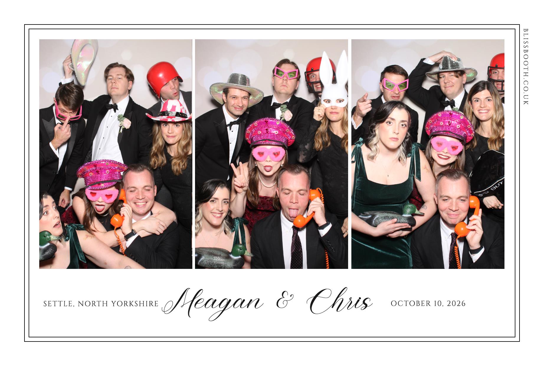 Megan and Chris | View more photos from the event at gallery.blissbooth.co.uk/u/BlissBooth/Megan-and-Chris