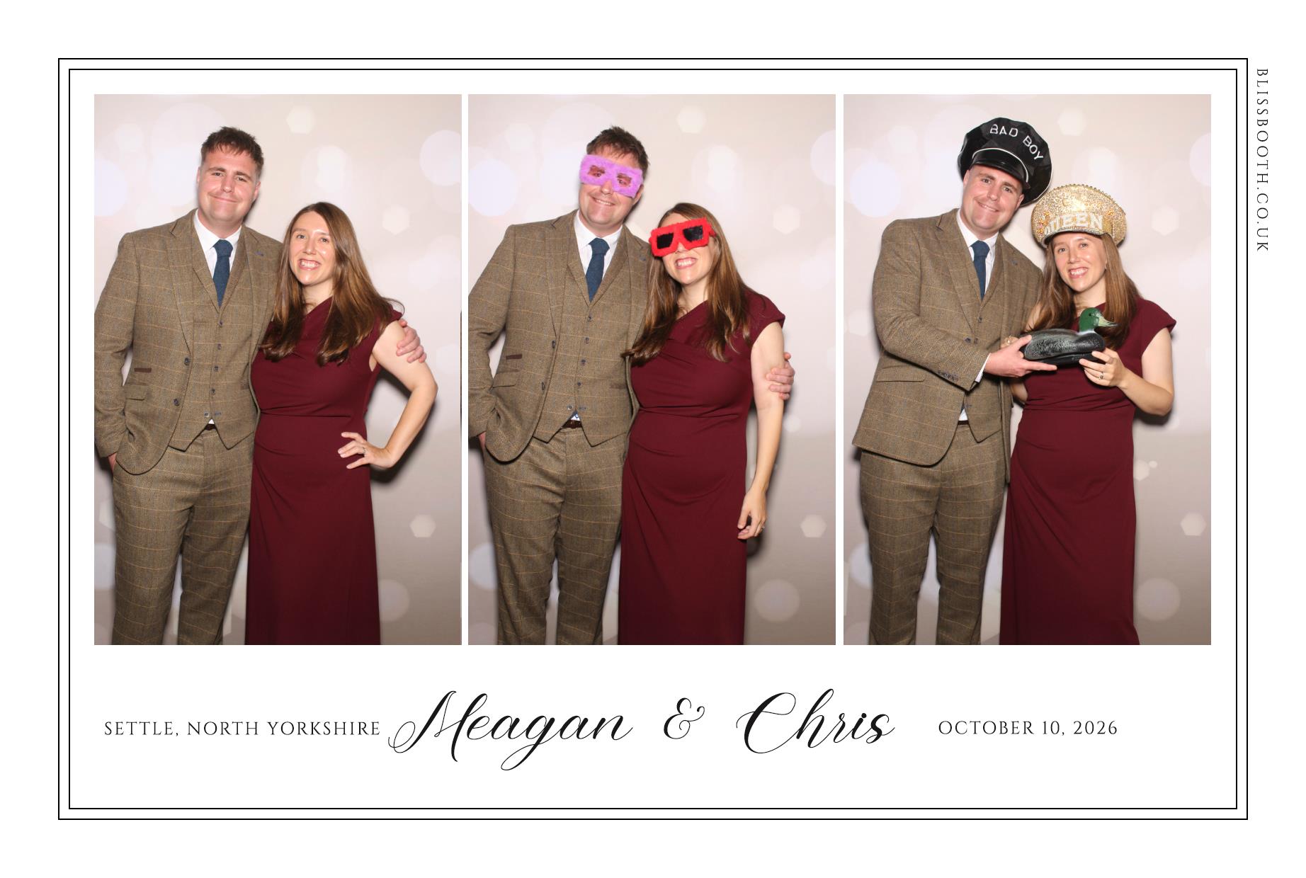 Megan and Chris | View more photos from the event at gallery.blissbooth.co.uk/u/BlissBooth/Megan-and-Chris